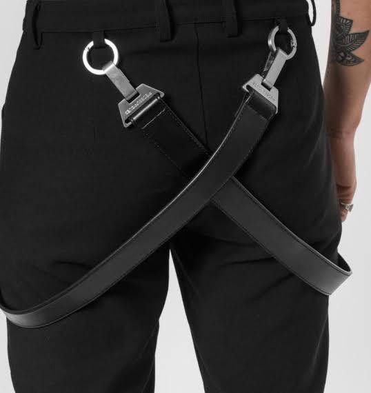 Pieces Uniques PIÈCES UNIQUES AW19 'MOON & SUN' BLACK BONDAGE TROUSERS Size 25" / US 0 / IT 36 - 13 Thumbnail