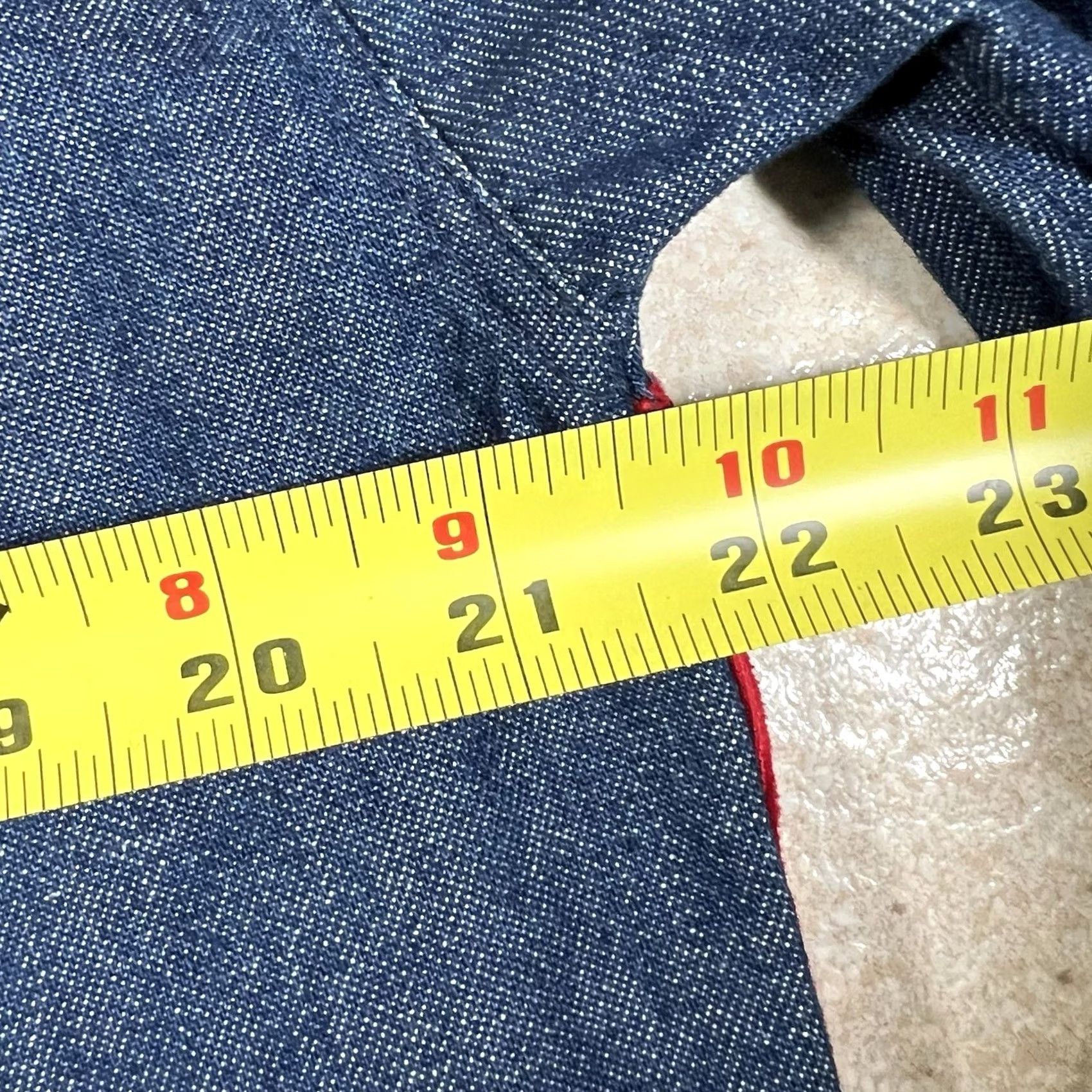 Vintage VINTAGE St. John's Bay Denim Corduroy Button-Down Shirt Mens M Red Size US M / EU 48-50 / 2 - 6 Thumbnail