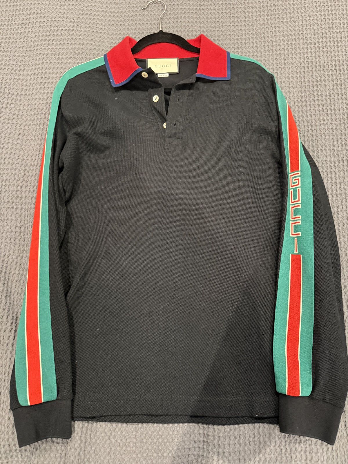 Gucci Gucci Long sleeve Polo Size US M / EU 48-50 / 2 - 1 Thumbnail