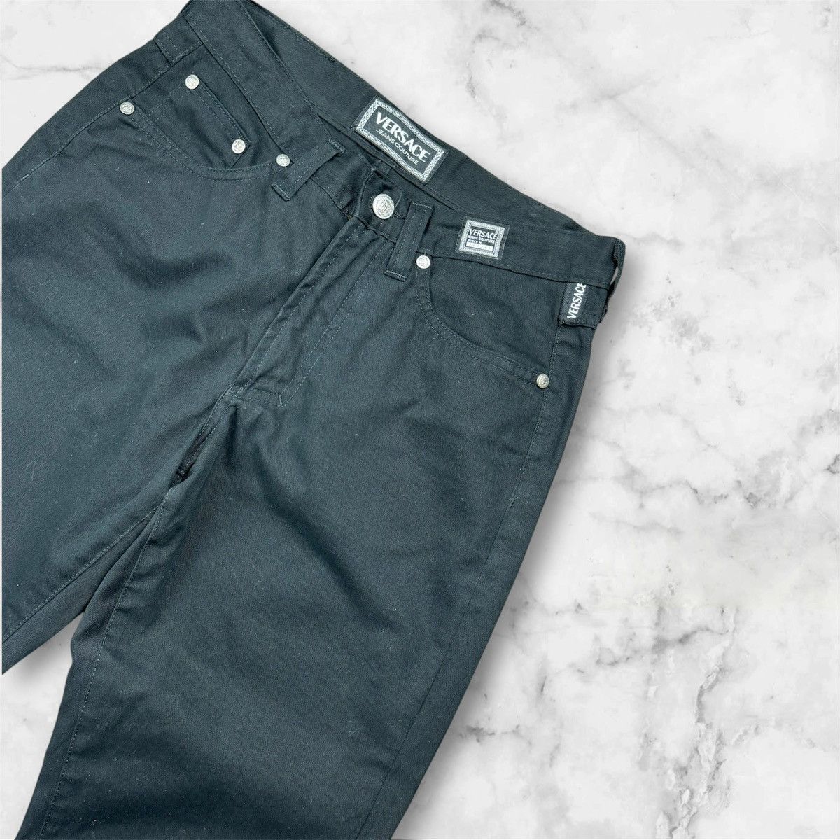 Versace × Versace Jeans Couture Vintage 90's Versace Jeans Couture 28/42 Size 28" / US 6 / IT 42 - 1 Thumbnail