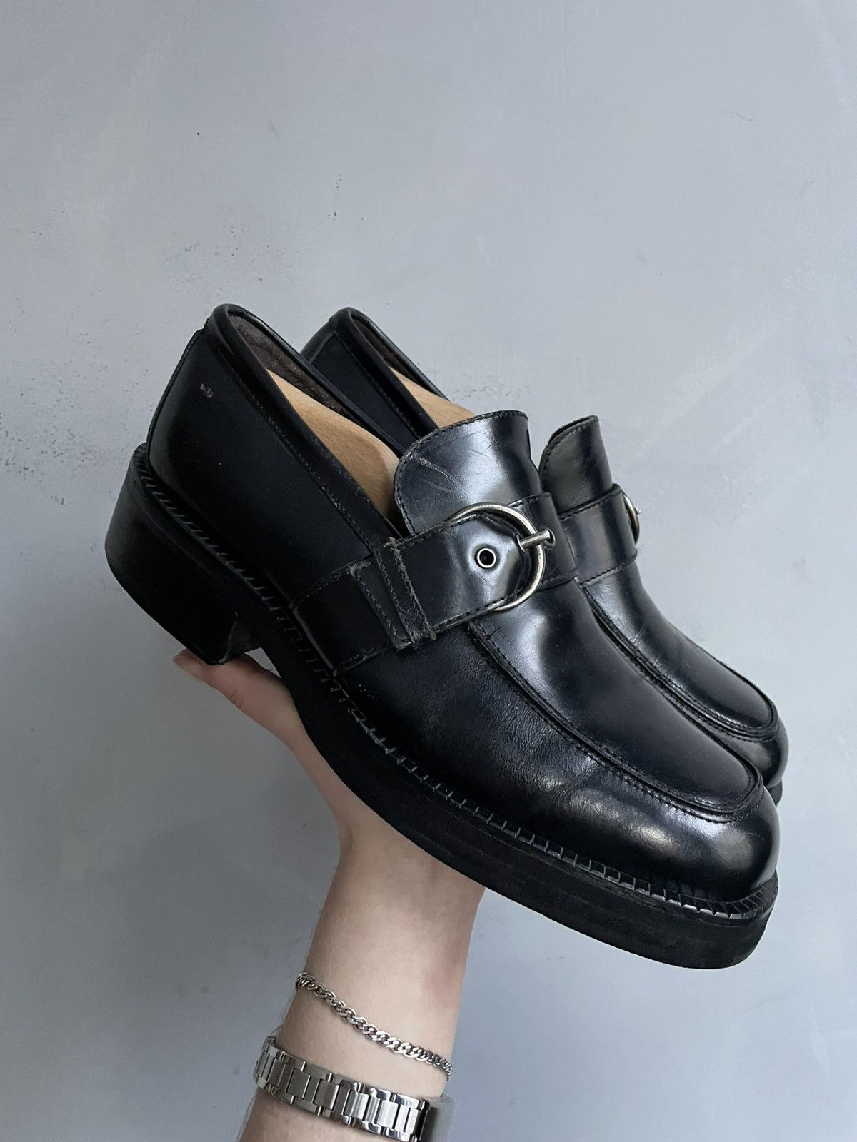 Other Hype Platform boots leather loafers gucci style hype Size US 8.5 / EU 41-42 - 1 Thumbnail