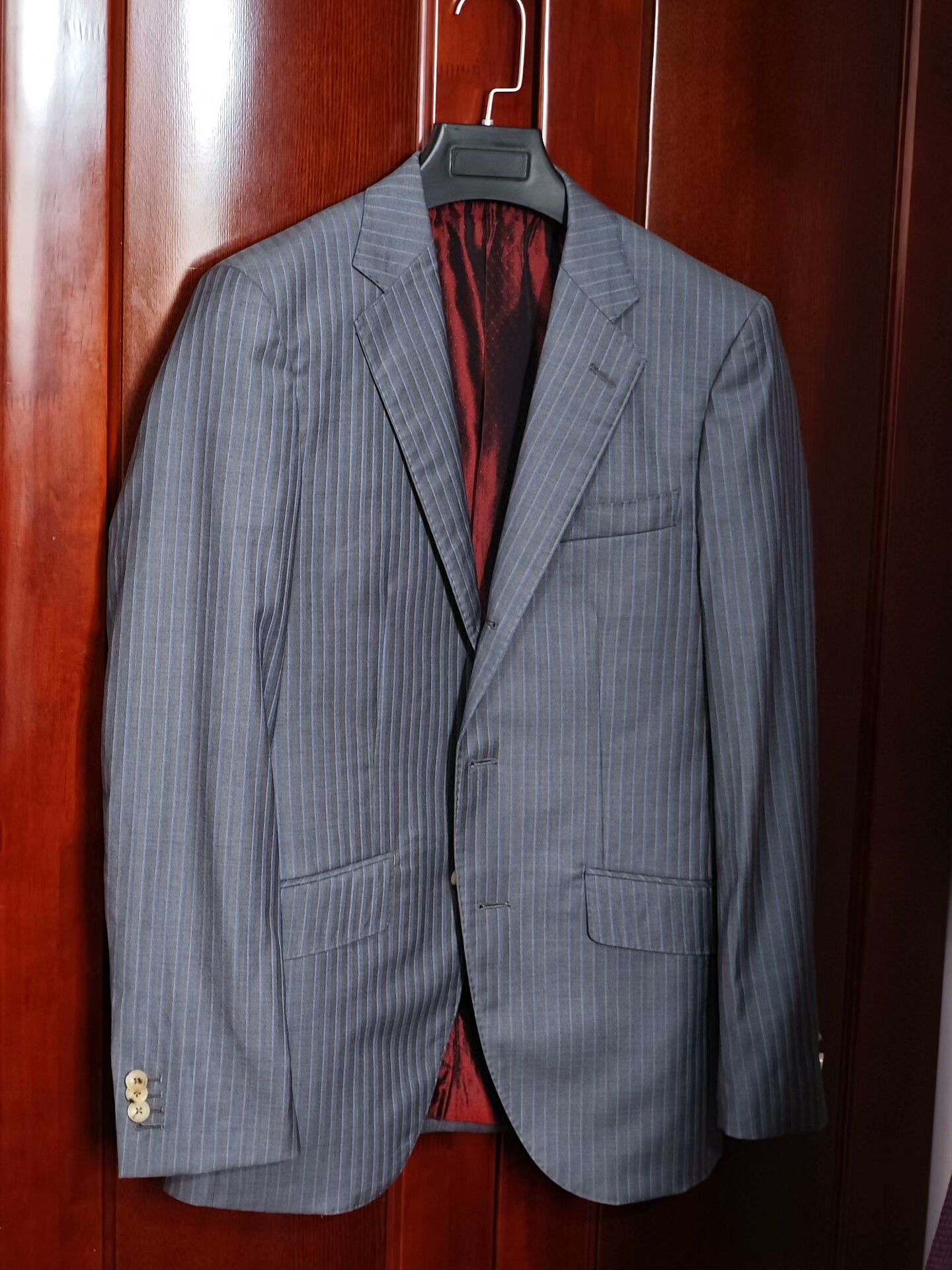 Loro Piana Italian Wool Linen Custom Suit Size US M / EU 48-50 / 2 - 1 Thumbnail