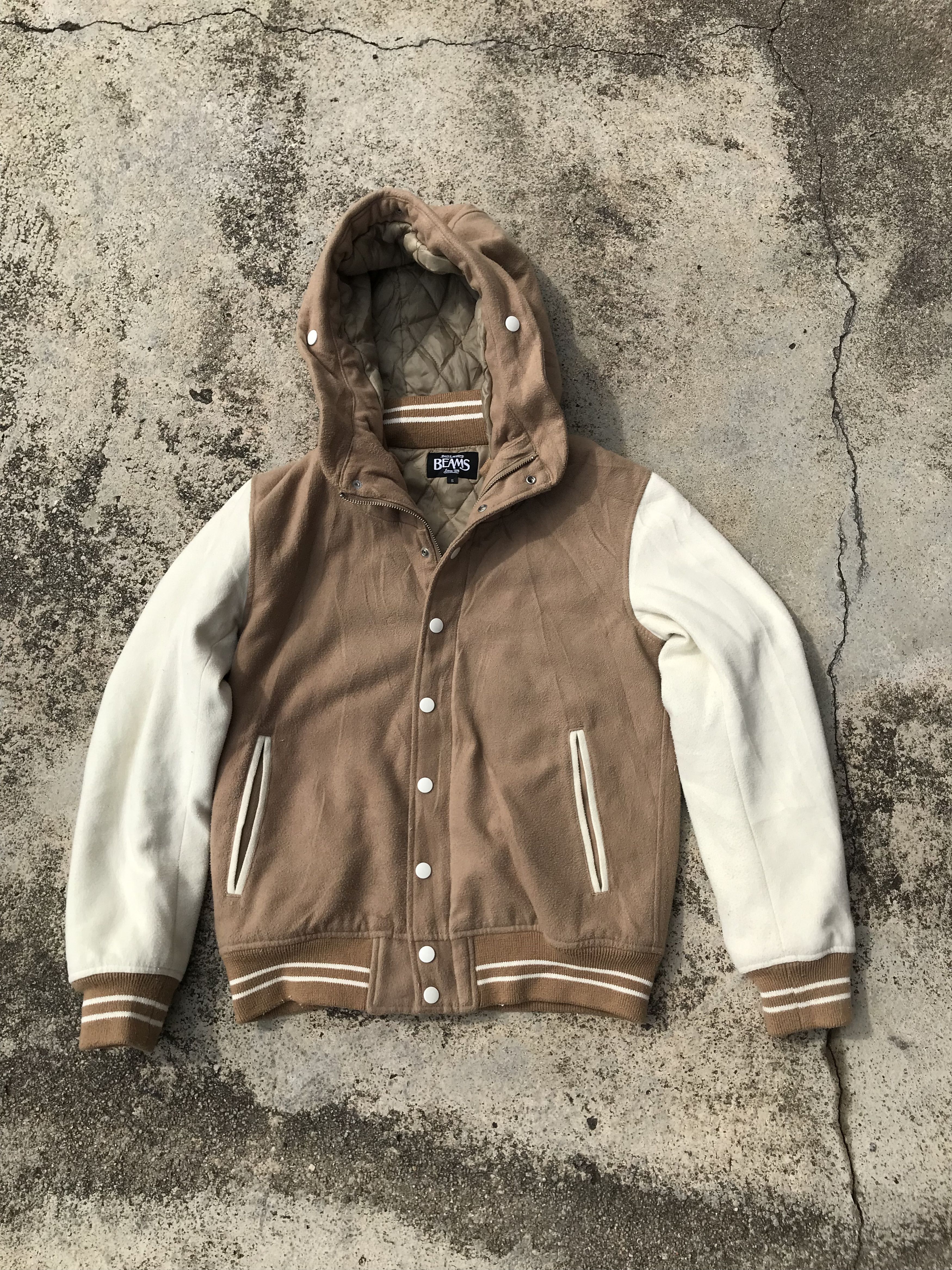 Beams Hoodie Varsity jacket