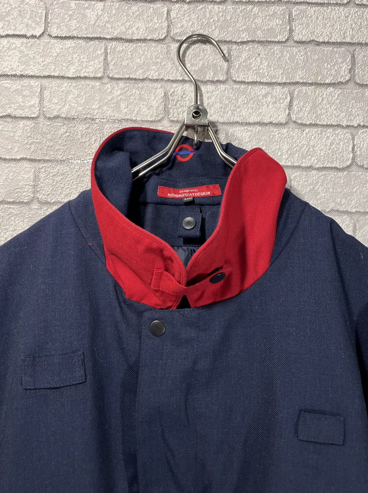 Vintage London Underground Hemingway Long Coat Very rare Size US XXL / EU 58 / 5 - 7 Thumbnail