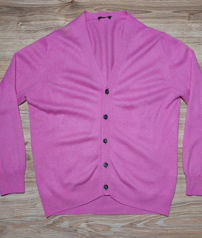 Braun 100% cashmere sweater cardigan luxury soft Size XS / US 0-2 / IT 36-38 - 2 Thumbnail