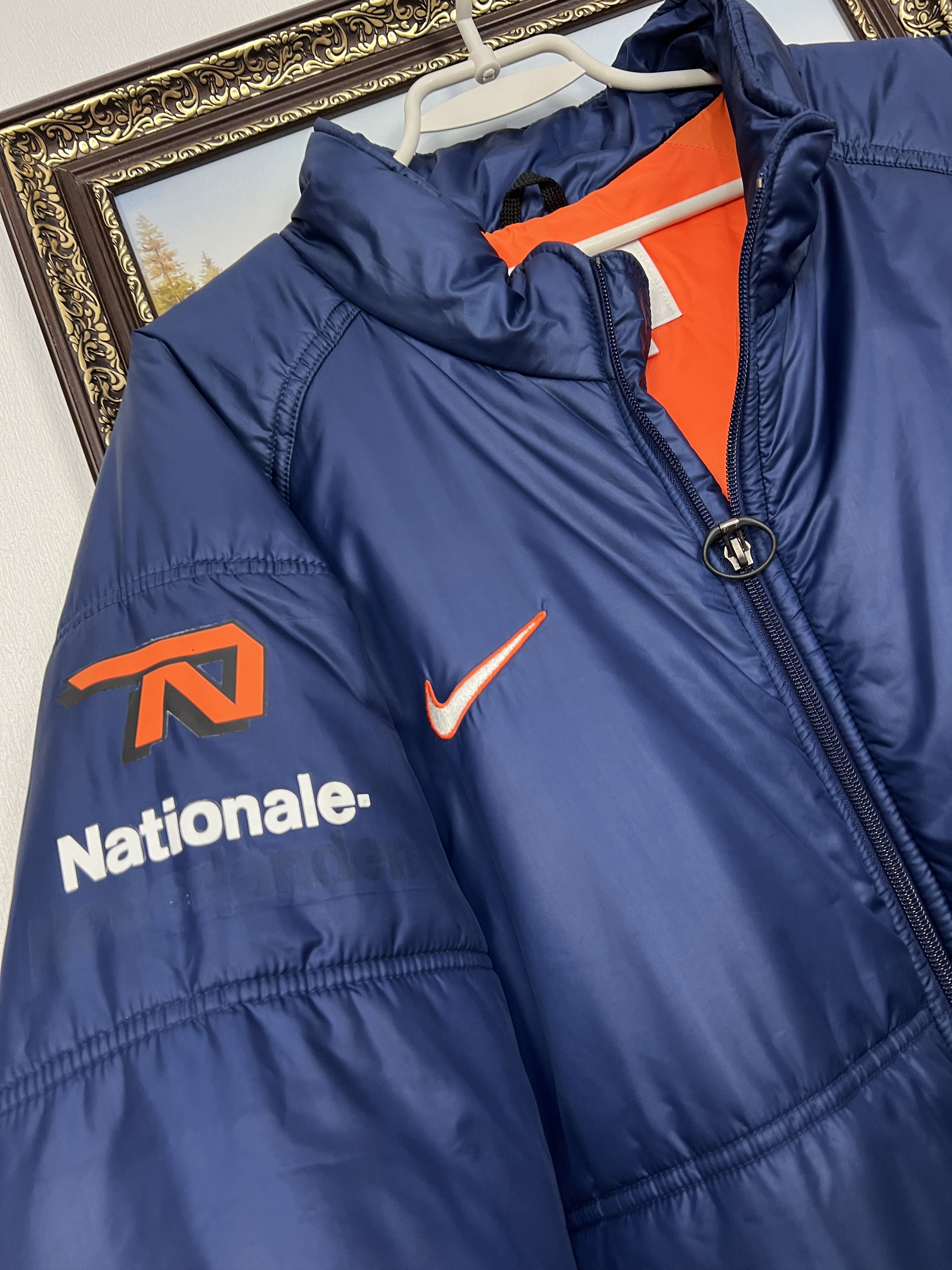 Nike Vintage Netherlands Football Warm Jacket Holland Puffer Size US XXL / EU 58 / 5 - 3 Thumbnail