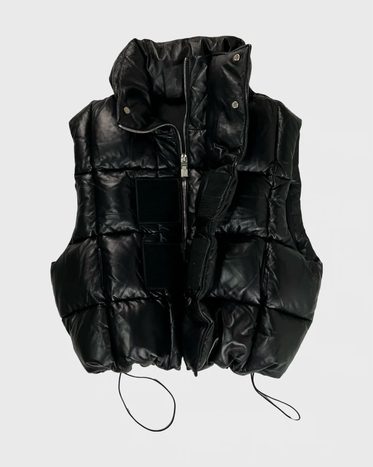 GIVENCHY AW21 MATTHEW WILLIAMS RUNWAY LEATHER VEST SZ:52