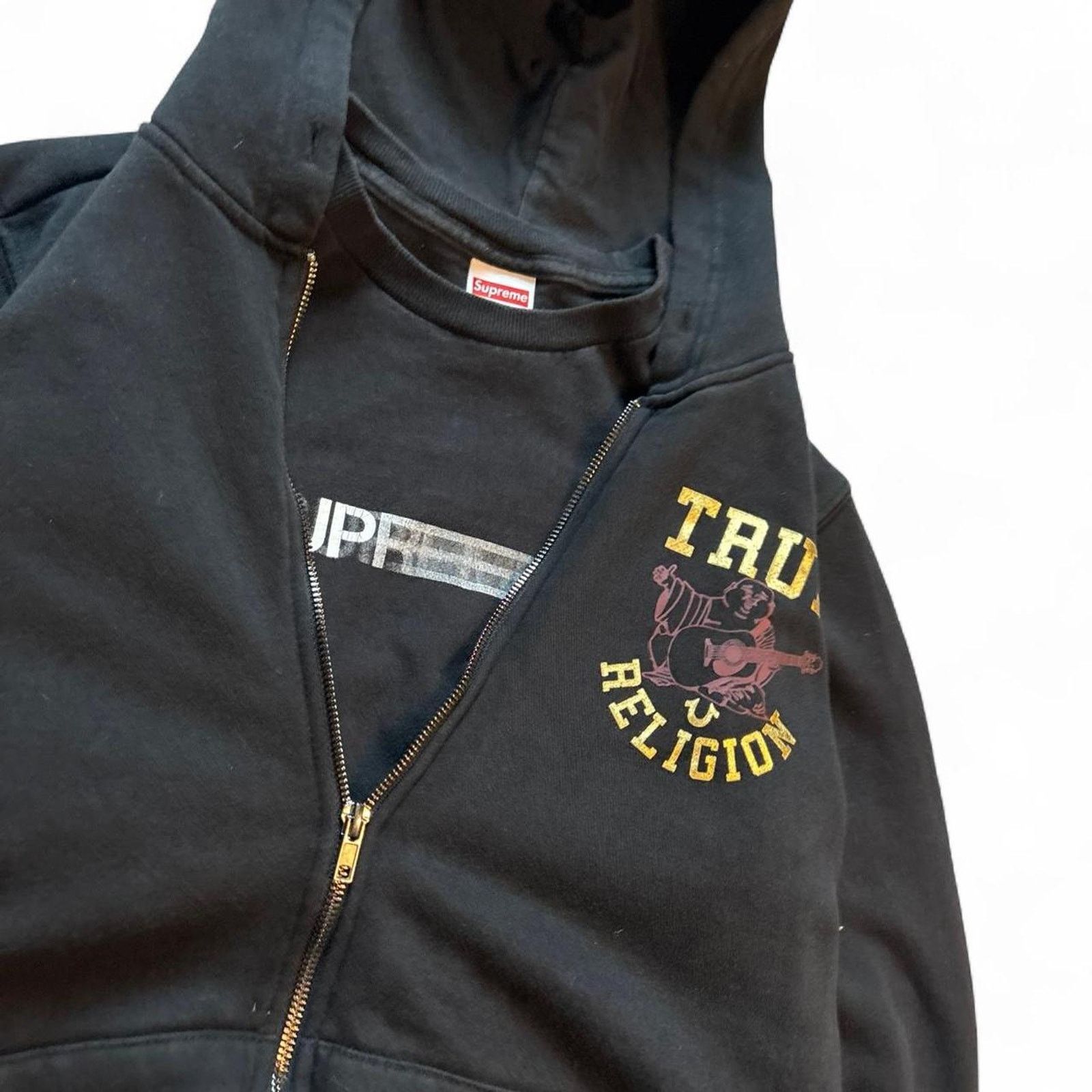 Supreme Vintage true religion black zip Size US S / EU 44-46 / 1 - 2 Thumbnail