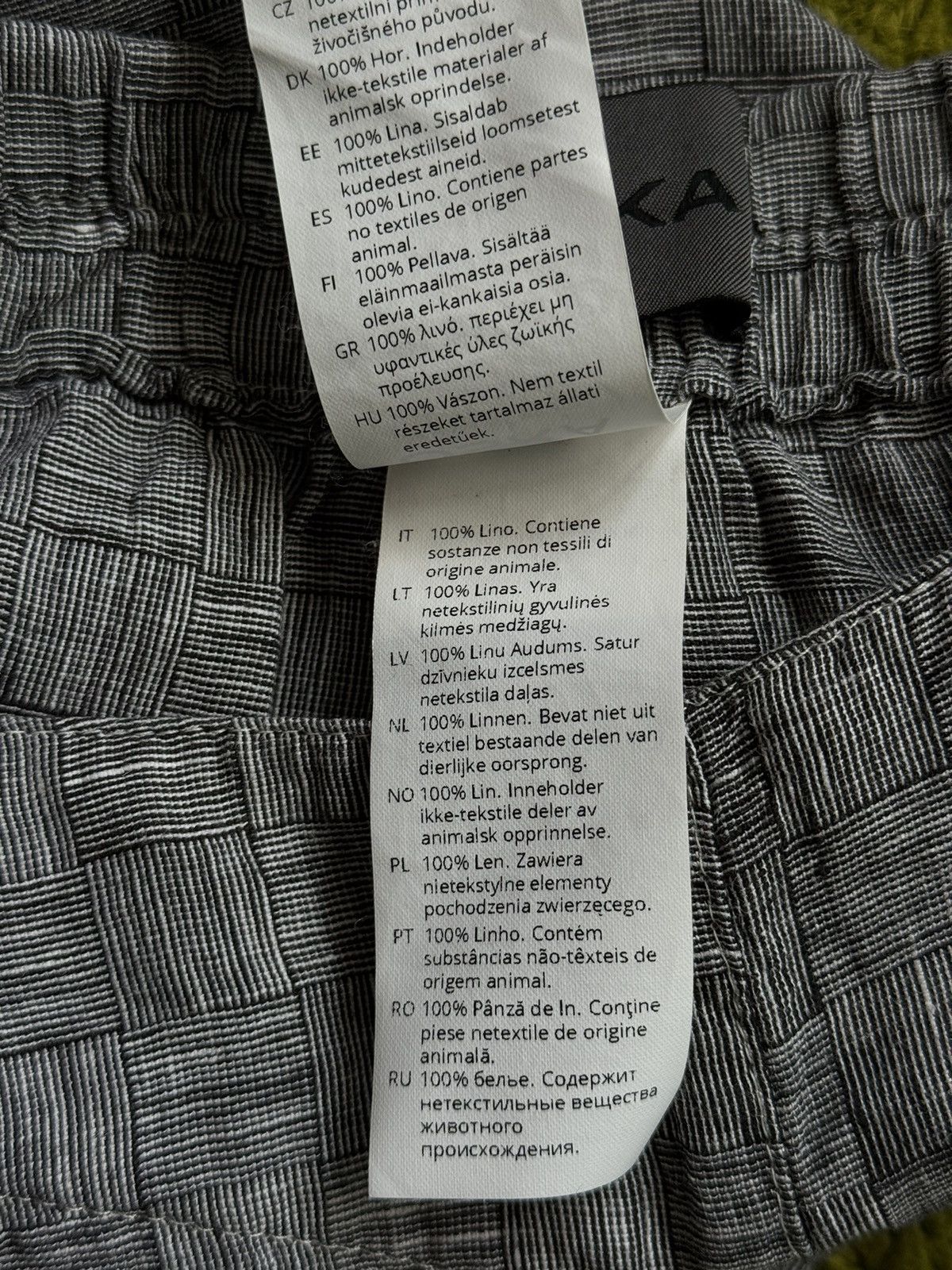 OSKA Oska 100% linen wide leg barrel baggy fit parachute pants Size 27" / US 4 / IT 40 - 7 Thumbnail