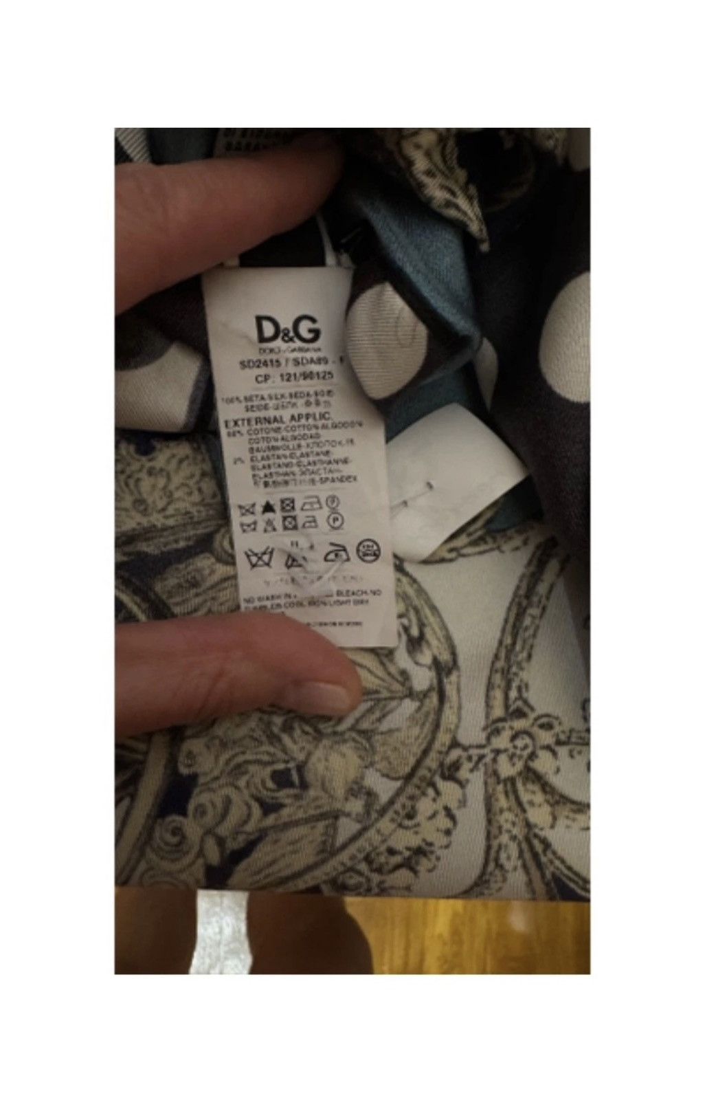 Dolce & Gabbana Dolce & Gabbana Spring Summer 2012 Runway Patchwork Dress Size L / US 10 / IT 46 - 5 Thumbnail