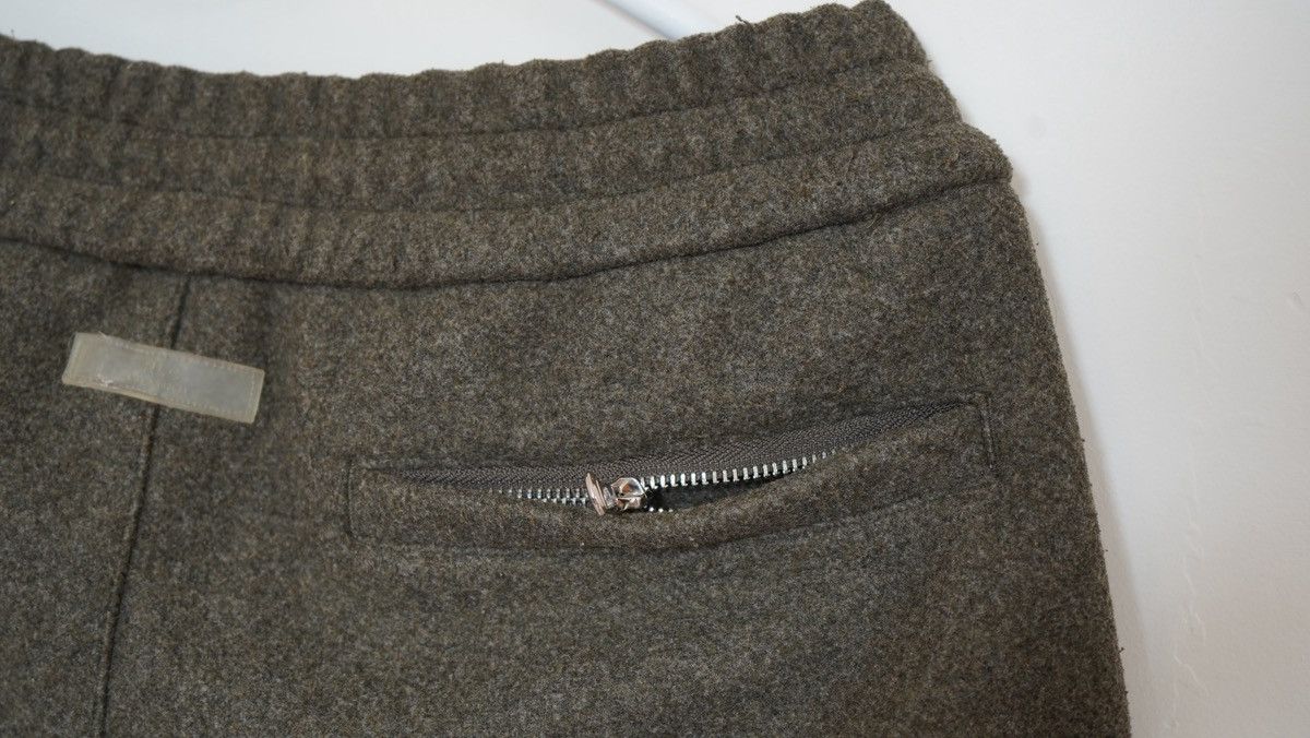 Richie Le Collection Dark Gray Richie Le Collection Pleated Wool Pants Size US 32 / EU 48 - 4 Thumbnail