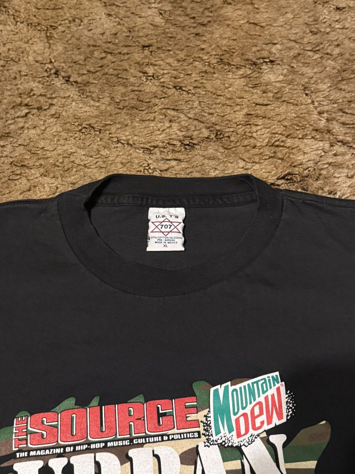 Band Tees 1998 Mountain Dew Urban Assault Hip Hop Tour Band Tee XLarge Size US XL / EU 56 / 4 - 3 Thumbnail