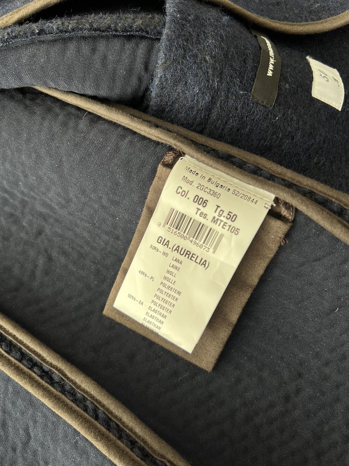 Mason's Mason's Forte Dei Marmi Men's Wool Blazer Sz 50 (IT) Size 50R - 18 Thumbnail