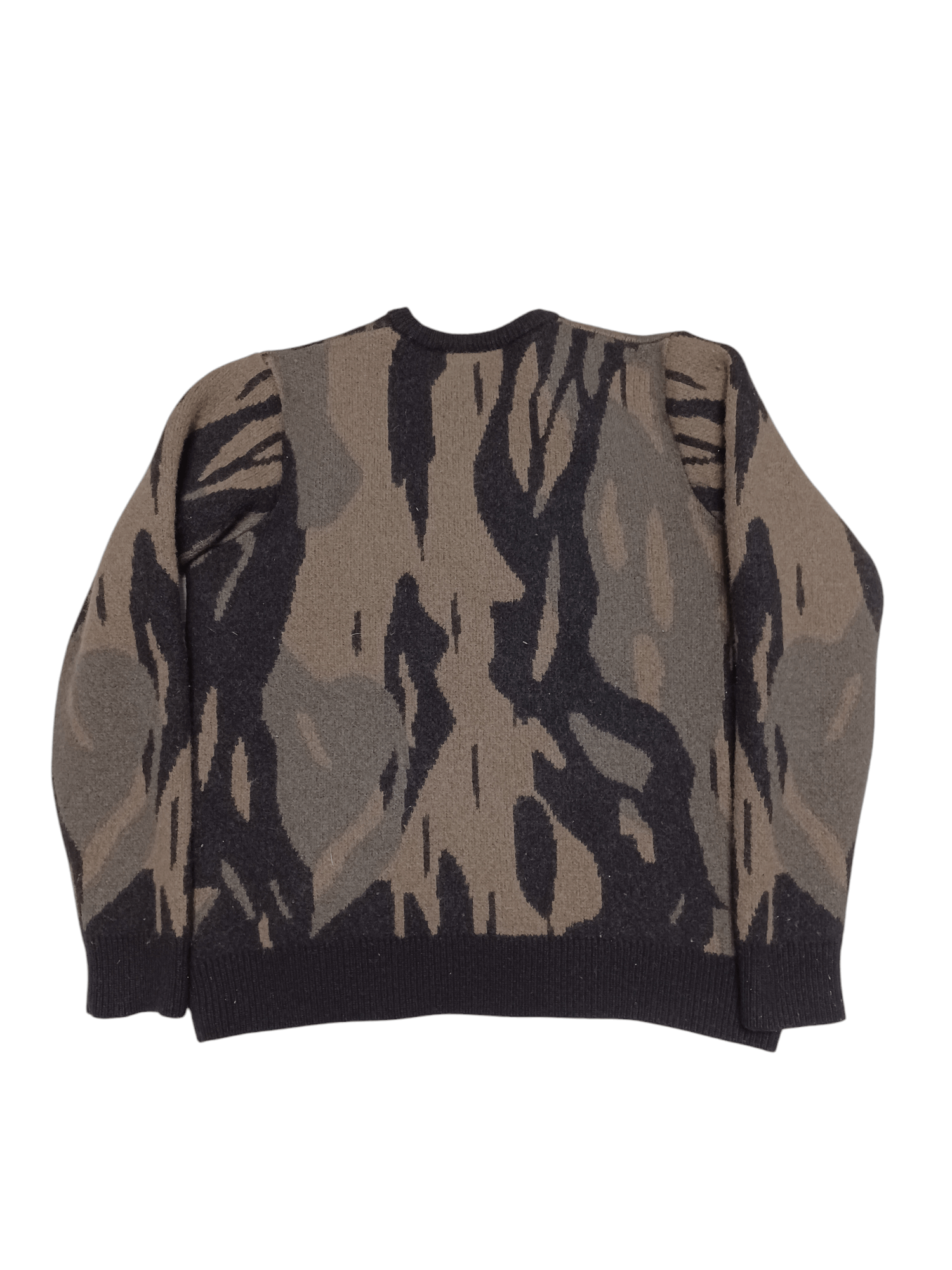 Carhartt CARHARTT WIP MILITARY CAMO BIGLOGO WOOL SWEATER Size US L / EU 52-54 / 3 - 2 Thumbnail