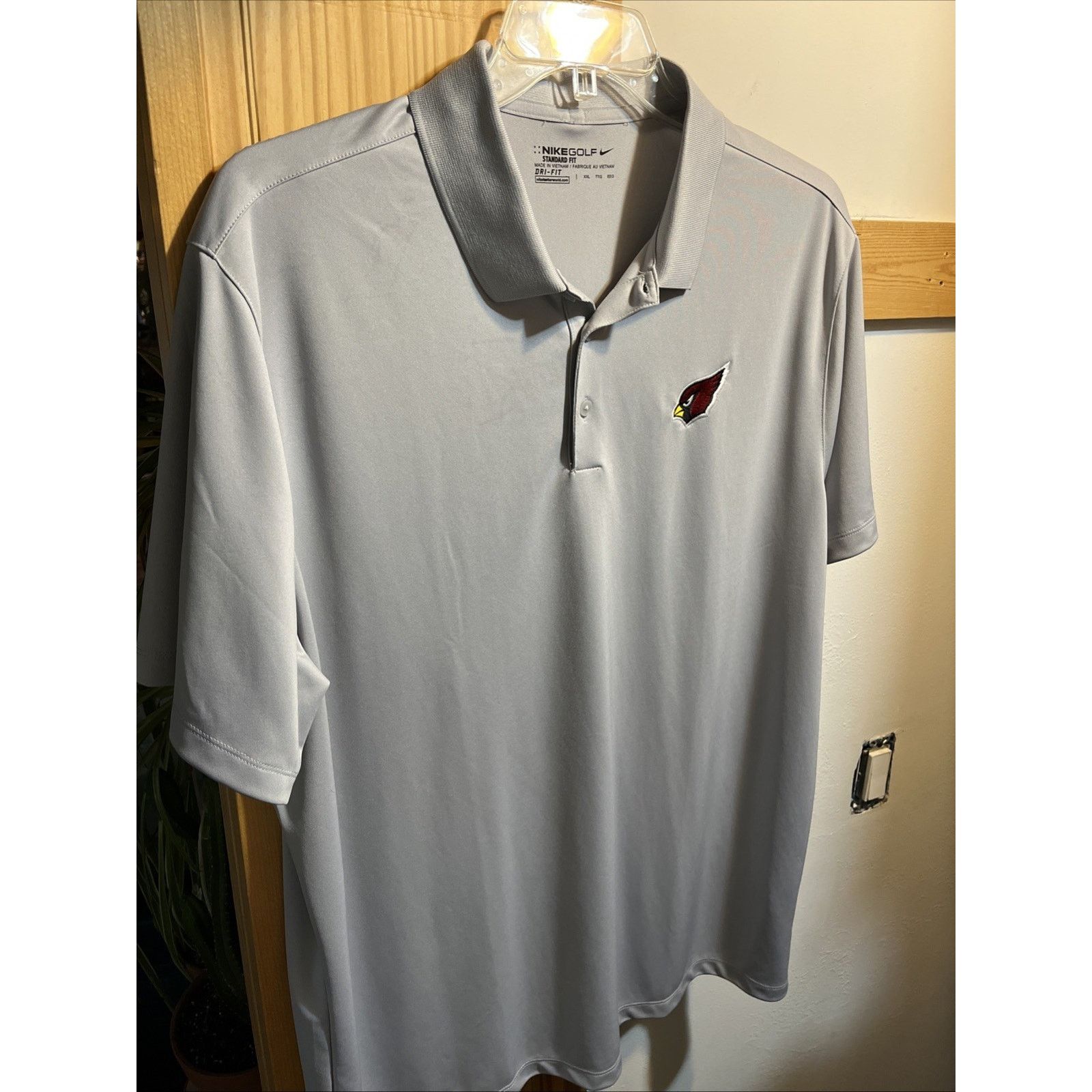 Nike Nike Dri Fit NFL Arizona Cardinals Polo Shirt Men’s XXL Golf Size US XXL / EU 58 / 5 - 2 Thumbnail
