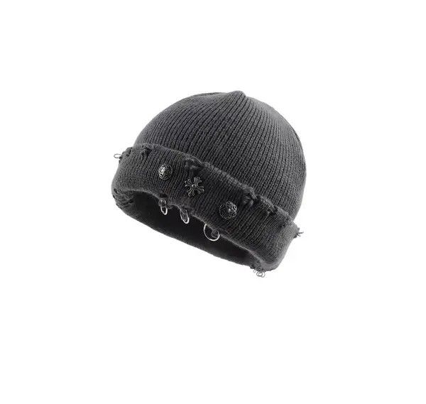 Vintage Retro Korean style y2k handmade hat Size ONE SIZE - 2 Thumbnail