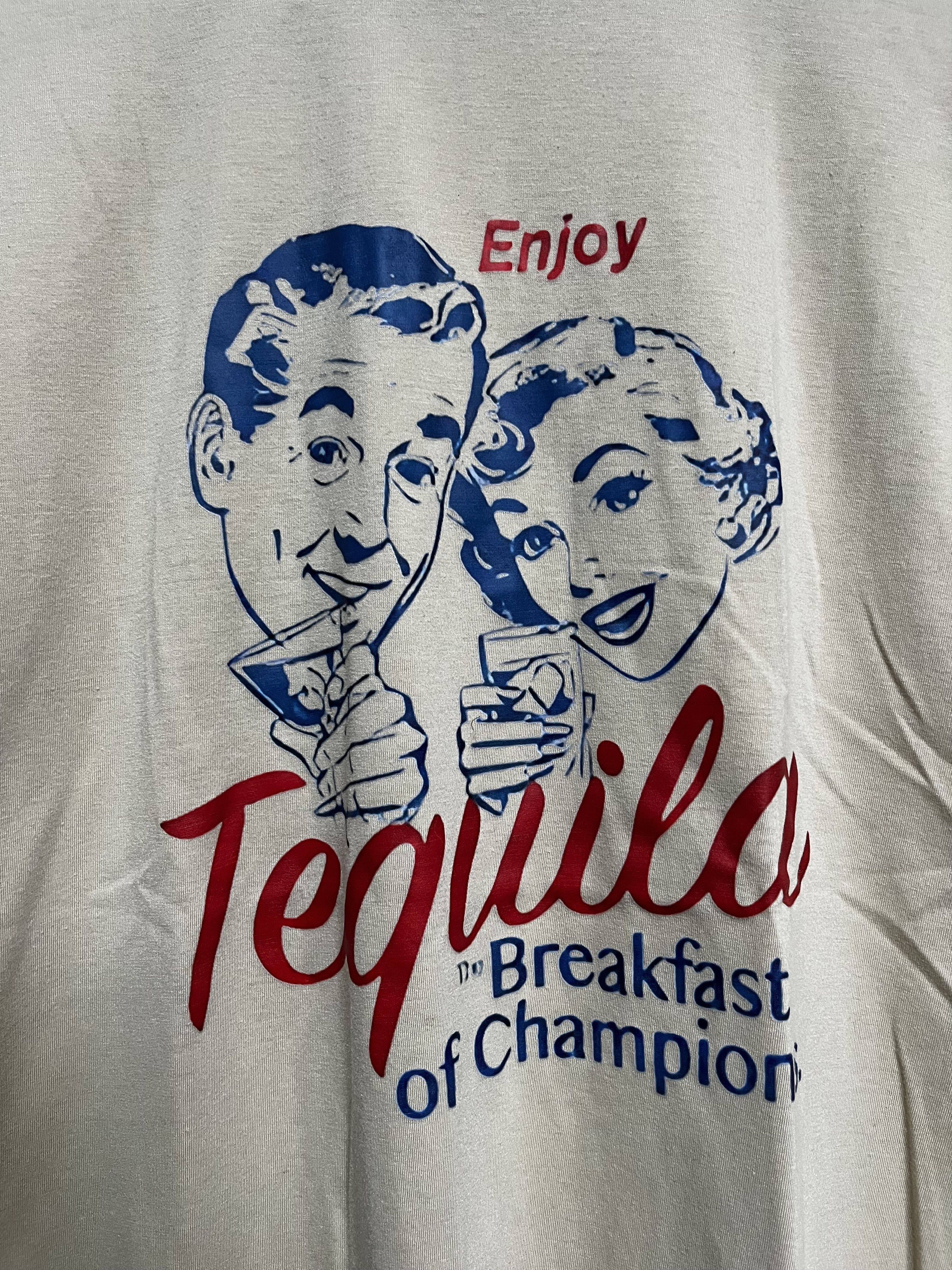 Other Retro "Enjoy Tequila, Breakfast of Champions" Vintage Tan XL Size US XL / EU 56 / 4 - 2 Thumbnail