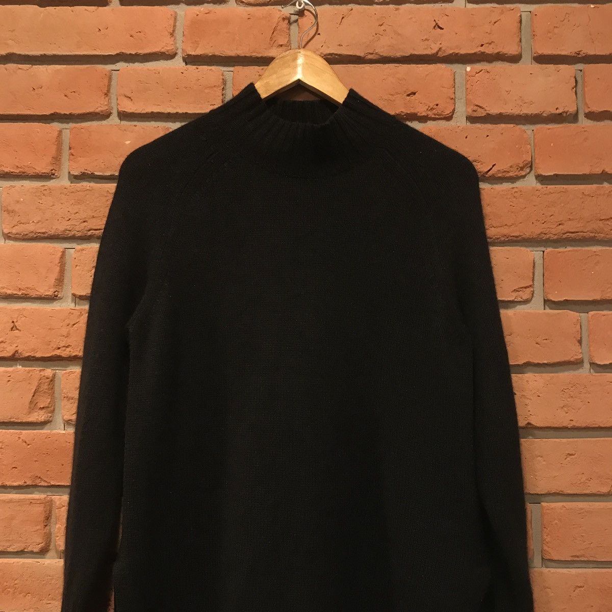Polo Ralph Lauren × Ralph Lauren Ralph Lauren sweater turtleneck black wool cashmere Size S / US 4 / IT 40 - 3 Thumbnail