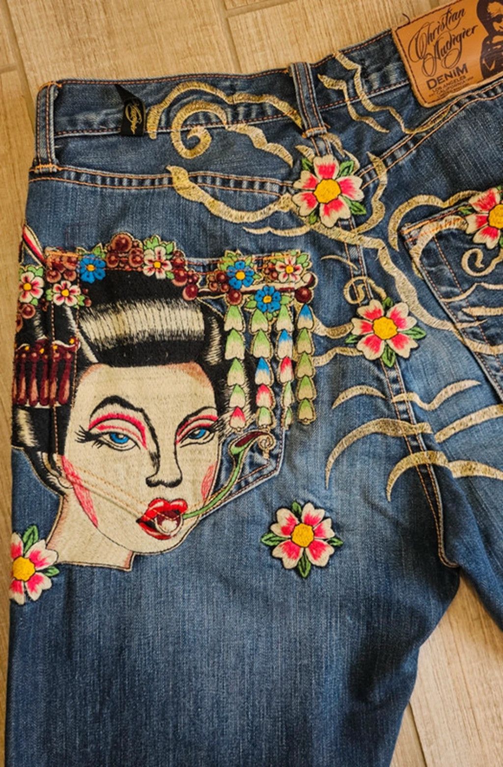 Christian Audigier Christian Audigier Baggy Jeans Size US 30 / EU 46 - 3 Thumbnail