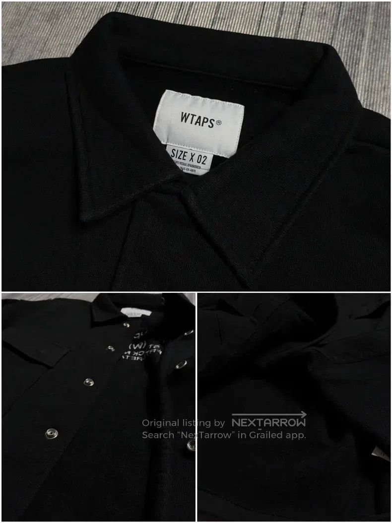 Wtaps Wtaps Batik Washed Four-Pocket Fleece Cotton Jacket Size US M / EU 48-50 / 2 - 4 Thumbnail