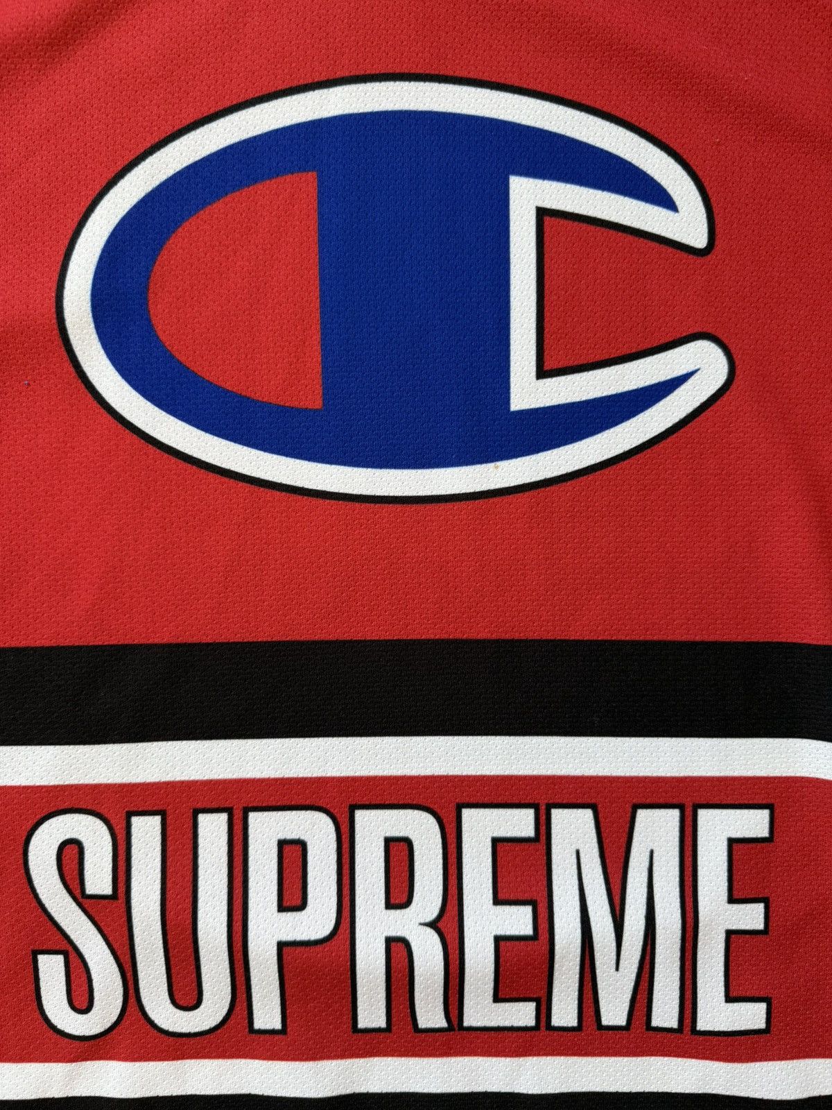 Champion × Supreme SS14 Supreme Champion Hockey Jersey Size US M / EU 48-50 / 2 - 4 Thumbnail