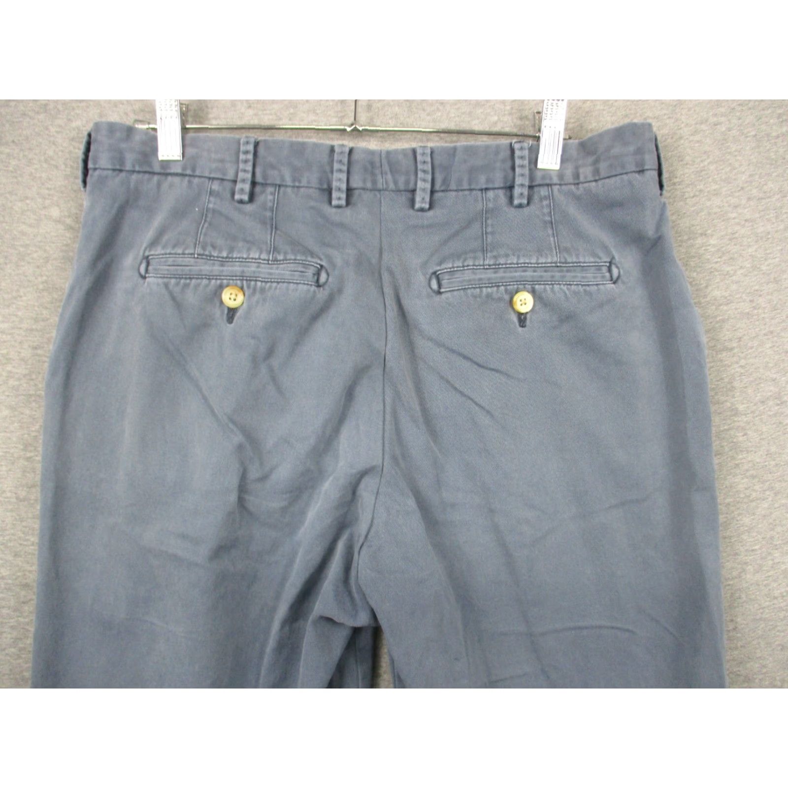 Peter Millar Peter Millar Pants Mens Raleigh Blue Cotton Chino 34 MCOB84 Size US 34 / EU 50 - 7 Thumbnail