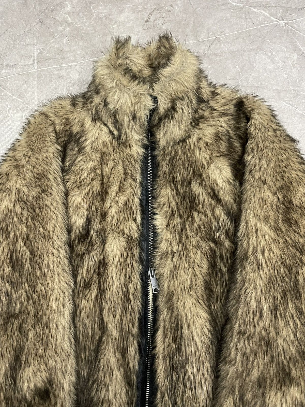 If Six Was Nine Faux Fur Jacket Vintage 90s Style if six was nine style Size M / US 6-8 / IT 42-44 - 4 Thumbnail