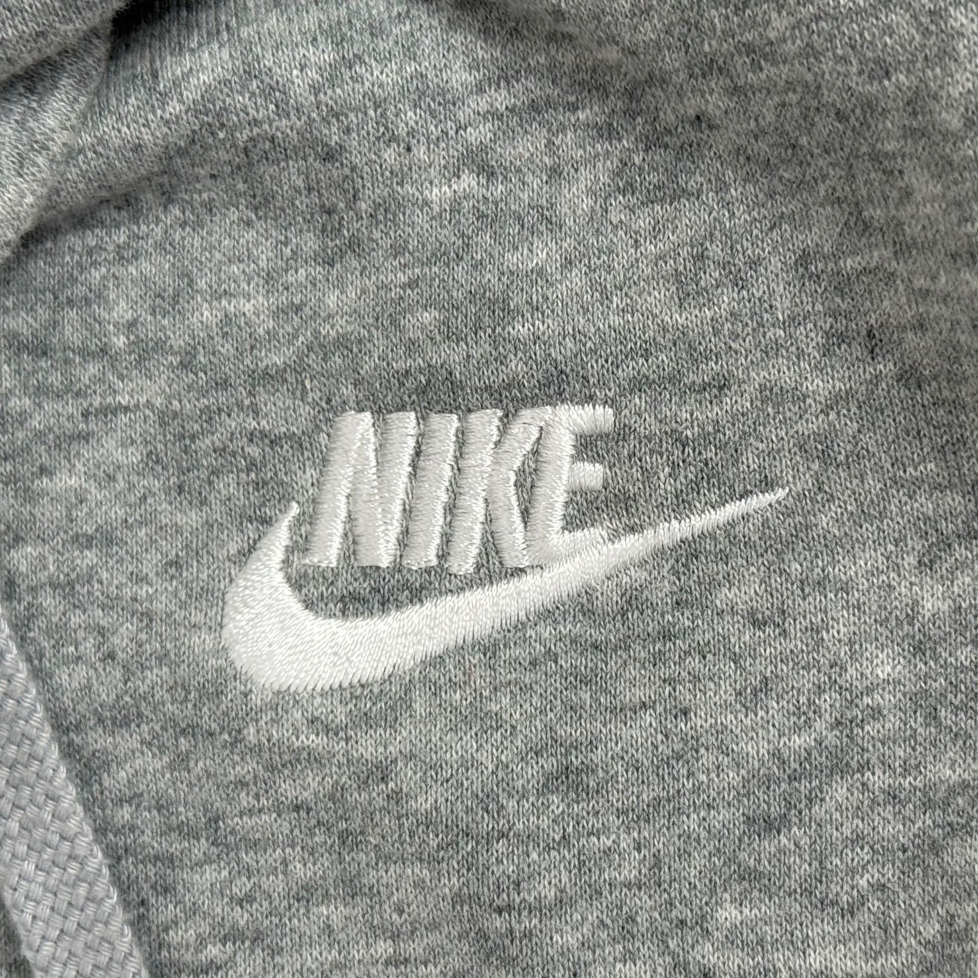Nike Nike Pullover Fleece Hoodie Heather Gray Women's Size L Size L / US 10 / IT 46 - 3 Thumbnail