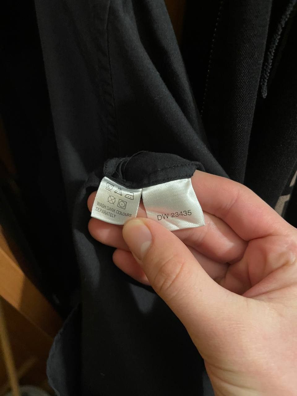 Yves Saint Laurent Yves Saint Laurent black french caffs shirt ysl logo Size US XL / EU 56 / 4 - 8 Thumbnail