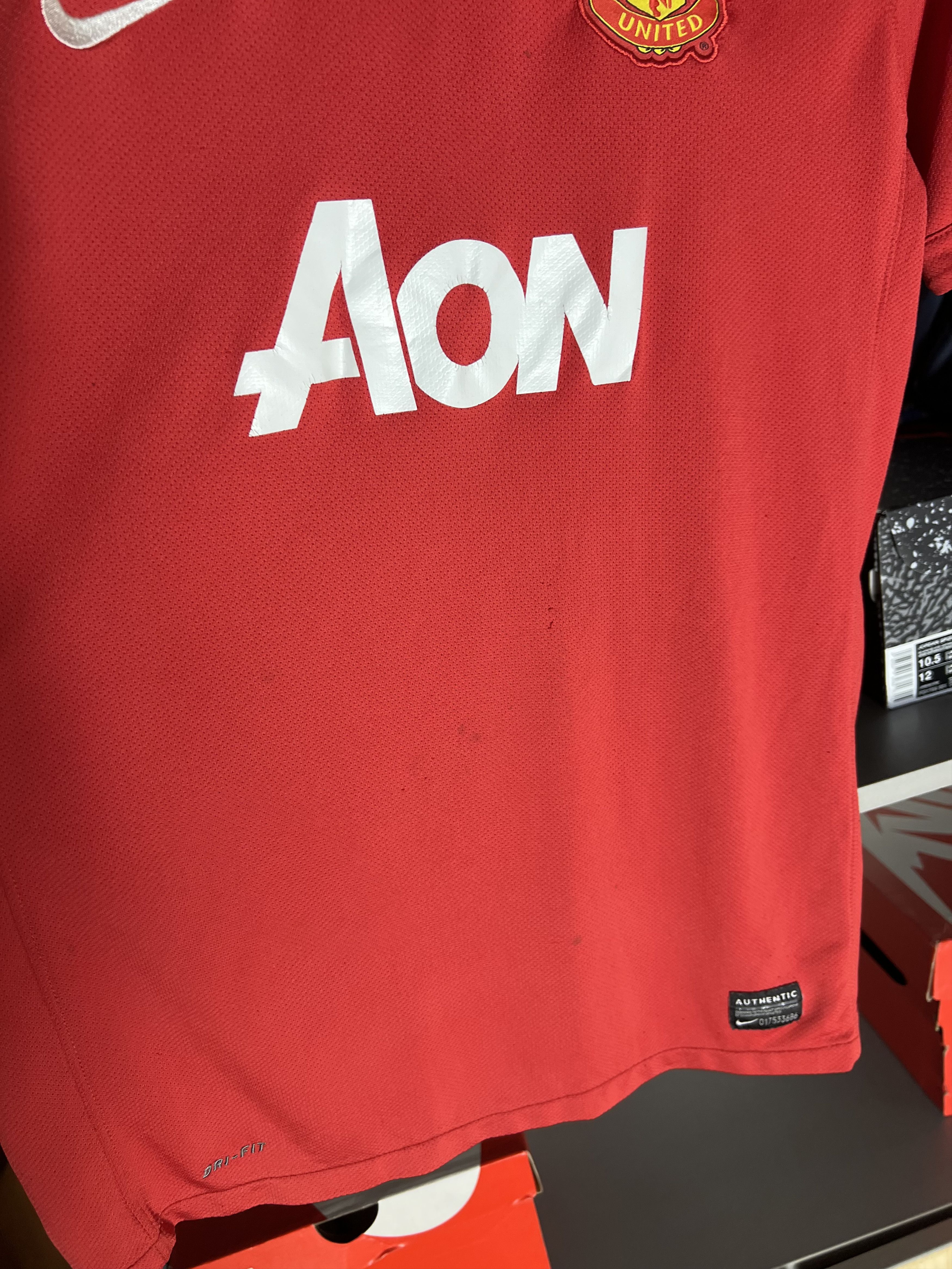 Nike Vintage Nike FC Manchester United England Soccer Jersey Y2K Size US S / EU 44-46 / 1 - 3 Thumbnail