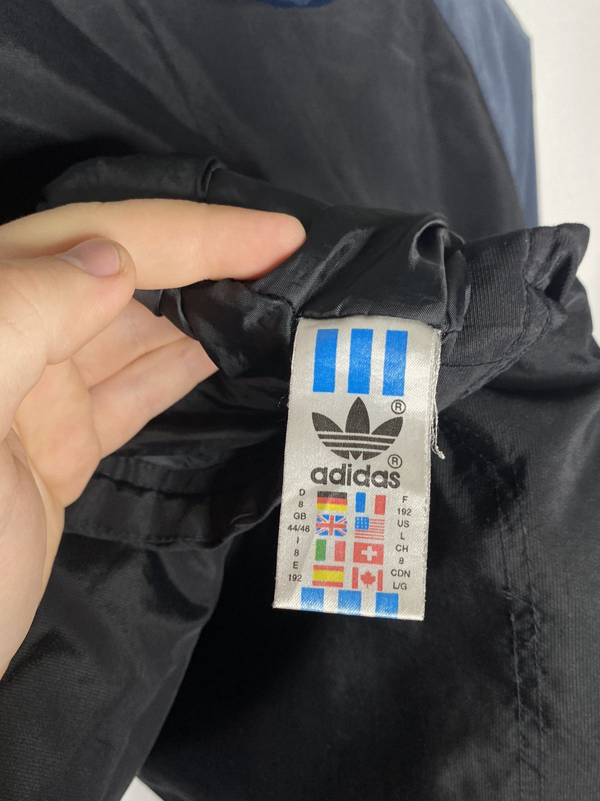 Adidas × Vintage 🚀Vintage Adidas Originals Big Logo Parka Firebird Jacket 🚀 Size US L / EU 52-54 / 3 - 9 Thumbnail