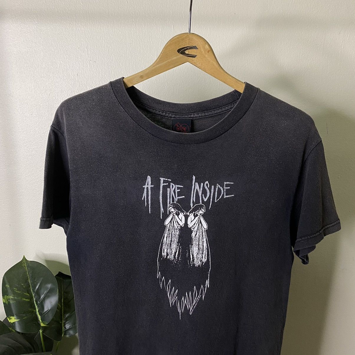 Band Tees × Vintage Vintage 2000s A Fire Inside AFI Band Faded Tee Size US S / EU 44-46 / 1 - 2 Thumbnail