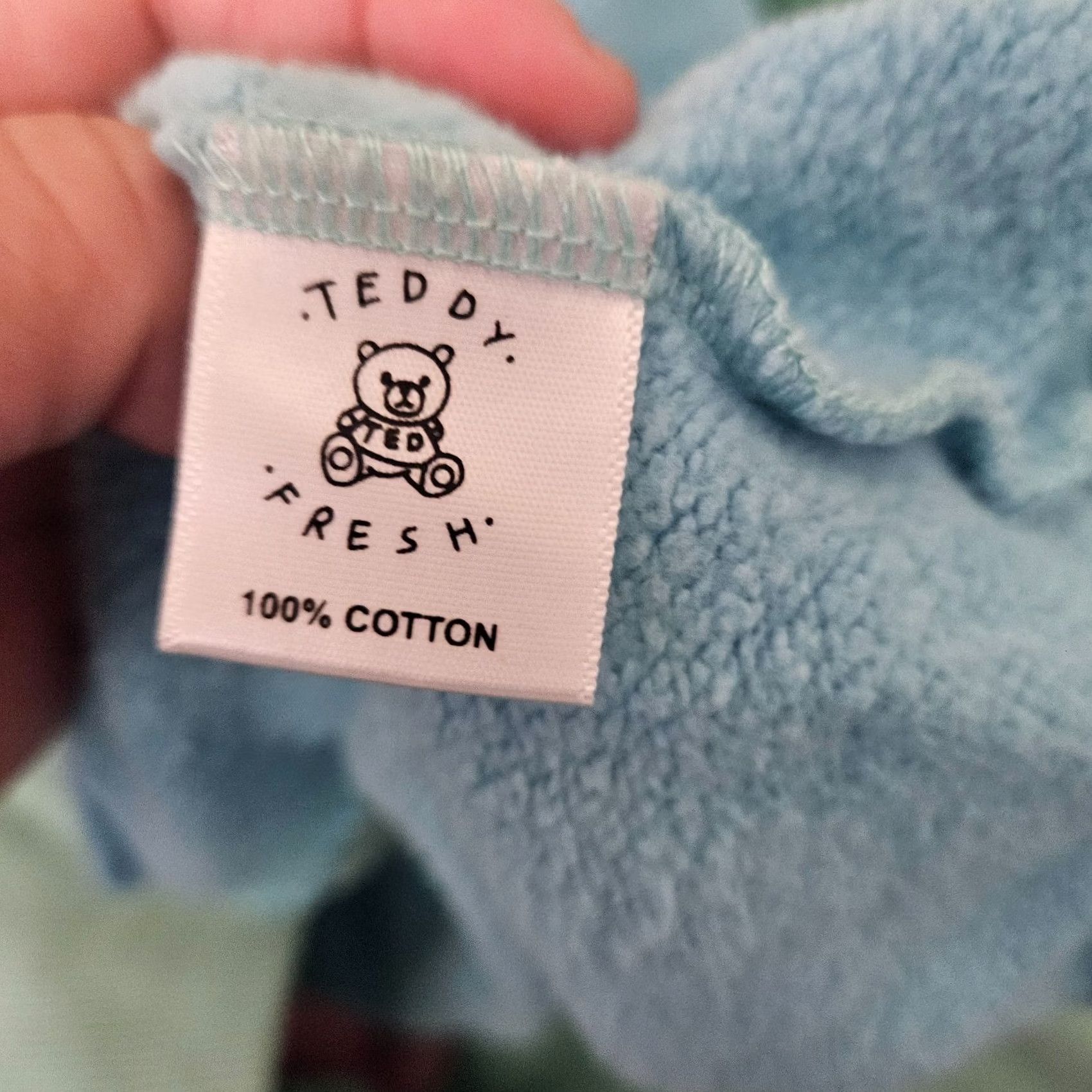 Teddy Fresh Teddy Fresh Womens Pastel Patchwork Hoodie Pullover Colorblock Size S Multicolor Logo Raglan Sleeve Long Sleeve Fleece Cotton Polyester Sweatshirt Size S / US 4 / IT 40 - 5 Thumbnail