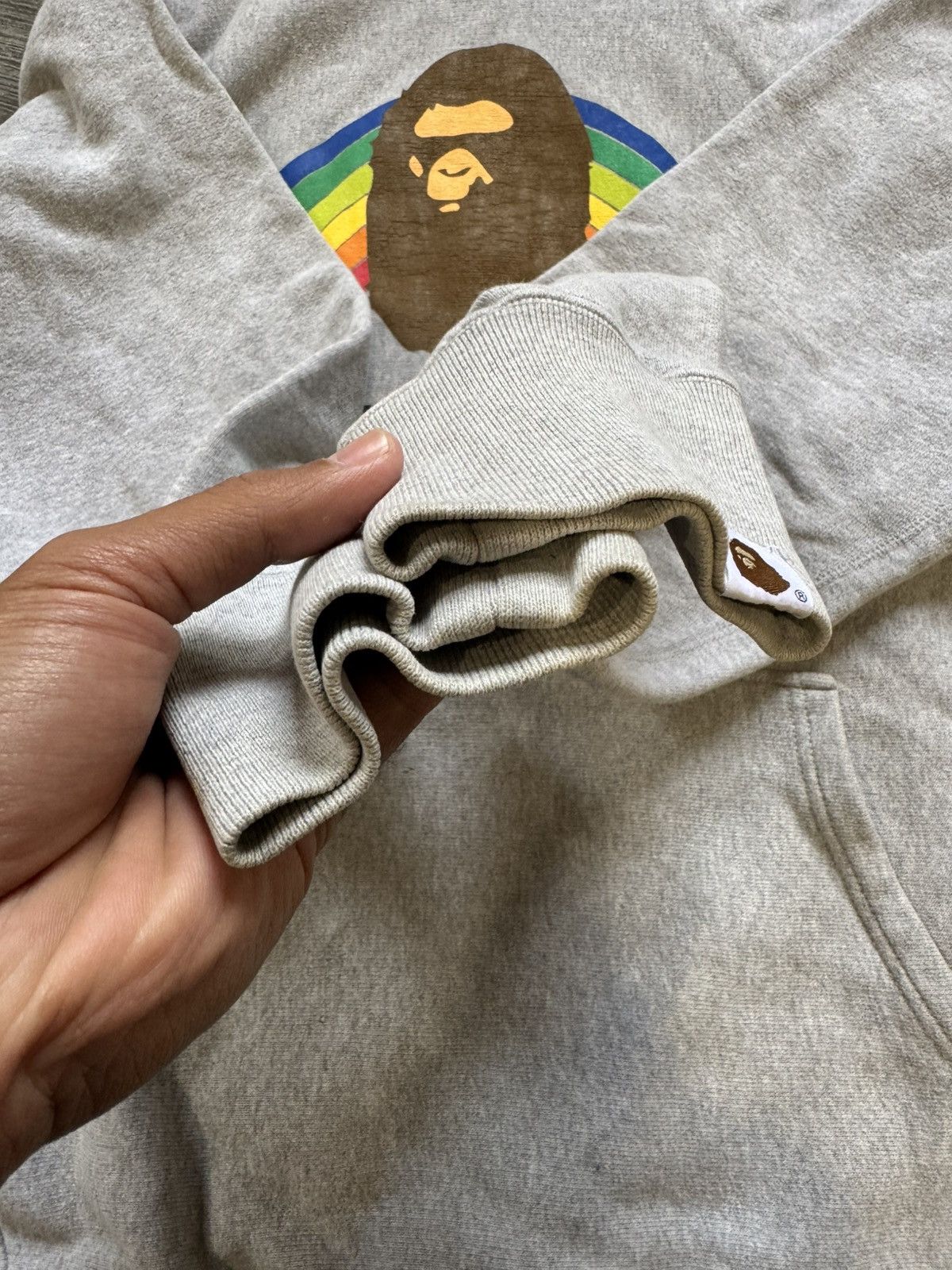 Bape VINTAGE BAPE RAINBOW HOODIE Size US M / EU 48-50 / 2 - 4 Thumbnail