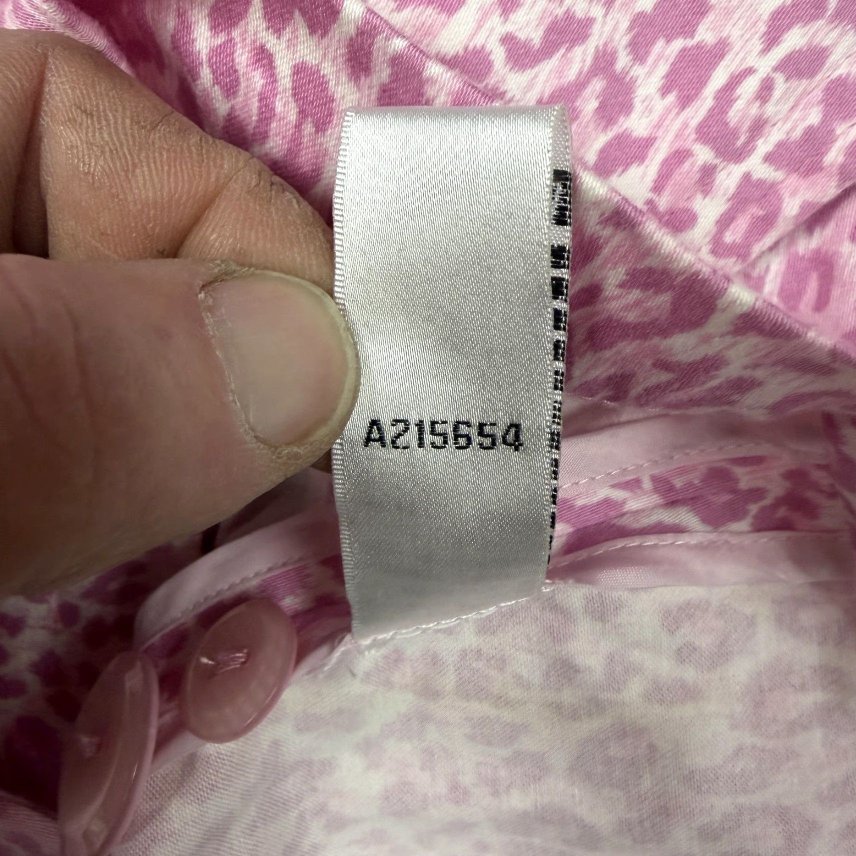 Vintage Joan Rivers Blazer Womens M Pink Leopard Collared 3/4 Sleeve Notch Lapel Button Front Vintage No Size M / US 6-8 / IT 42-44 - 7 Thumbnail