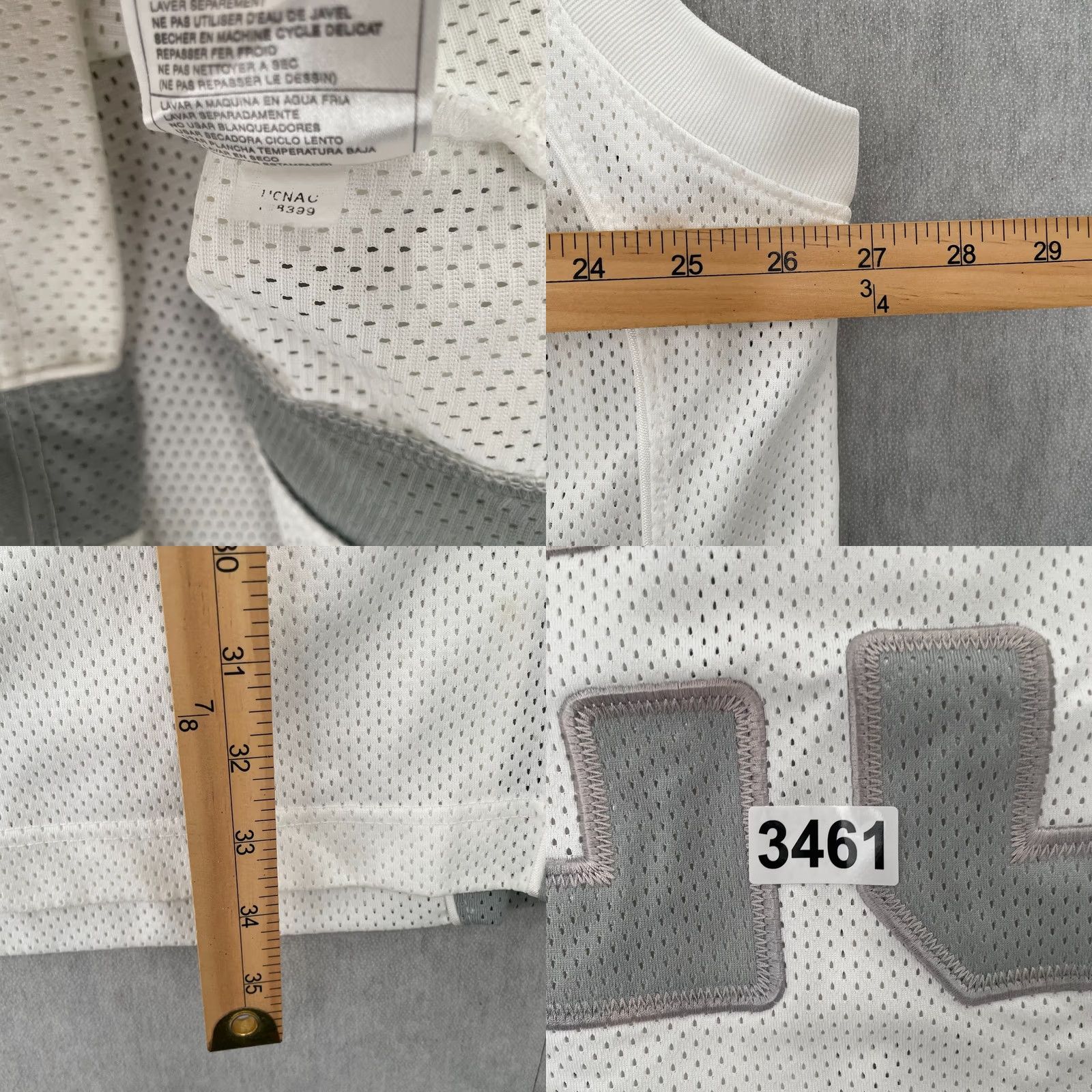 Nike VINTAGE Nike Air Jordan Jersey Adult 3XL White Sleeveless Basketball Mens XXXL Nike Jordan Jersey Size US XXL / EU 58 / 5 - 9 Thumbnail
