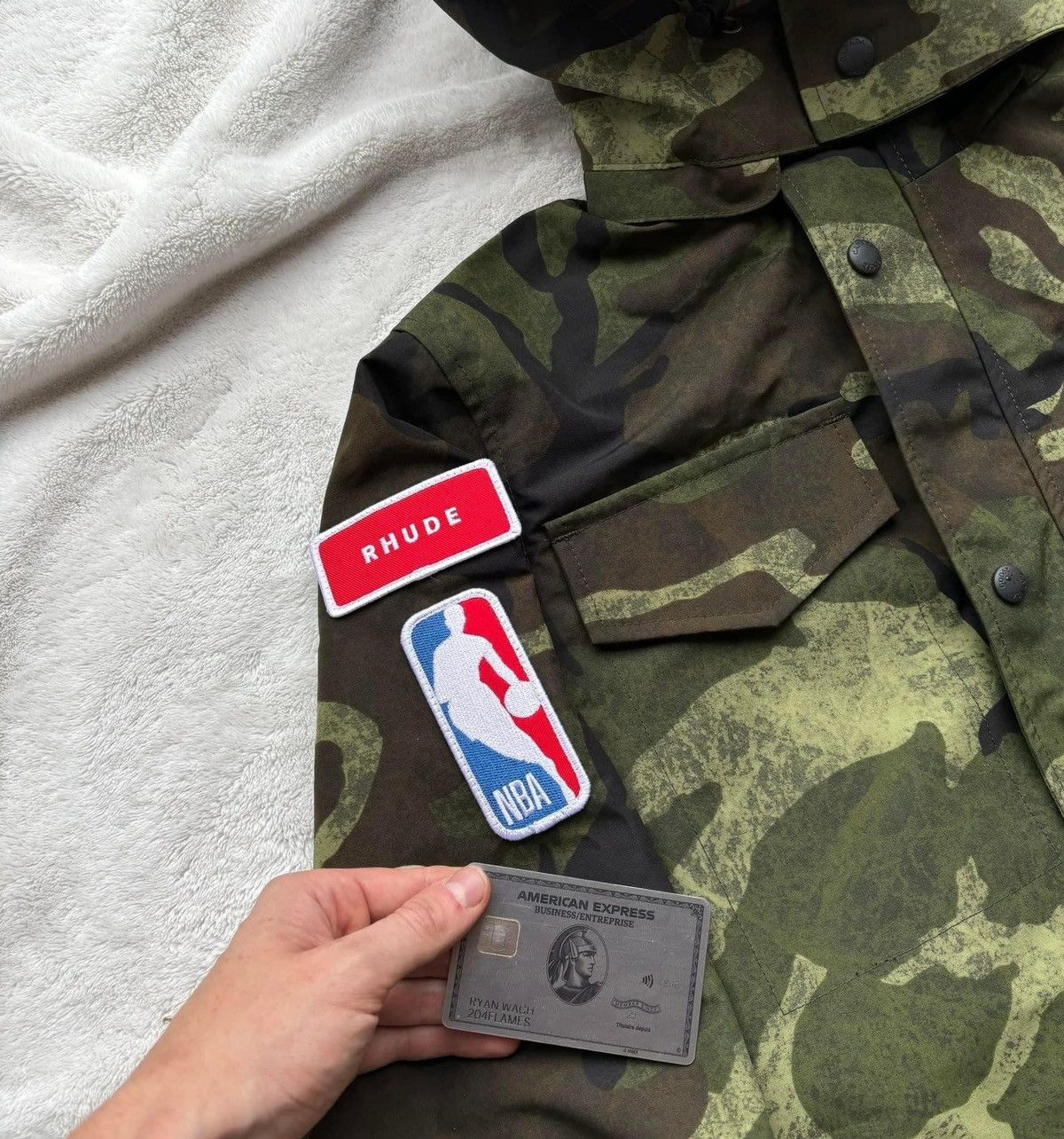 Canada Goose × NBA × Rhude Canada Goose x NBA x Rhude Washed Camo Portage Jacket Size US XXL / EU 58 / 5 - 3 Thumbnail