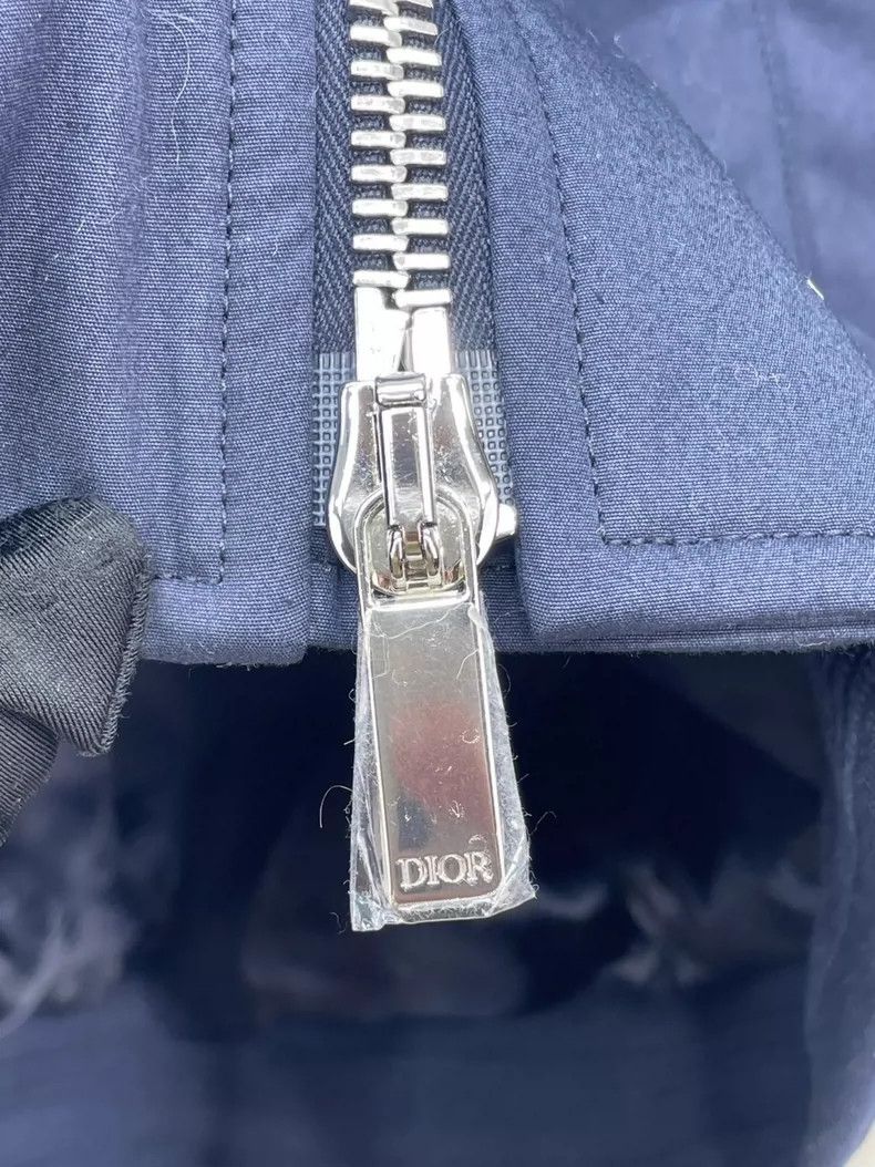 Dior Dior 25 new dark blue flying zipper jackets 2504-Nextarrow Size US M / EU 48-50 / 2 - 4 Thumbnail