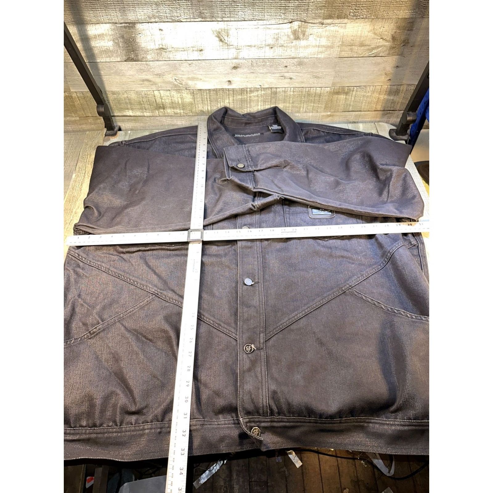 Pelle Pelle Pelle Pelle Marc Buchanan Jacket Bomber Twill Denim Black XXXL Hong Kong Street Men 3XL Marker Patch Logo Hardware Jacket Style Size US XXL / EU 58 / 5 - 3 Thumbnail