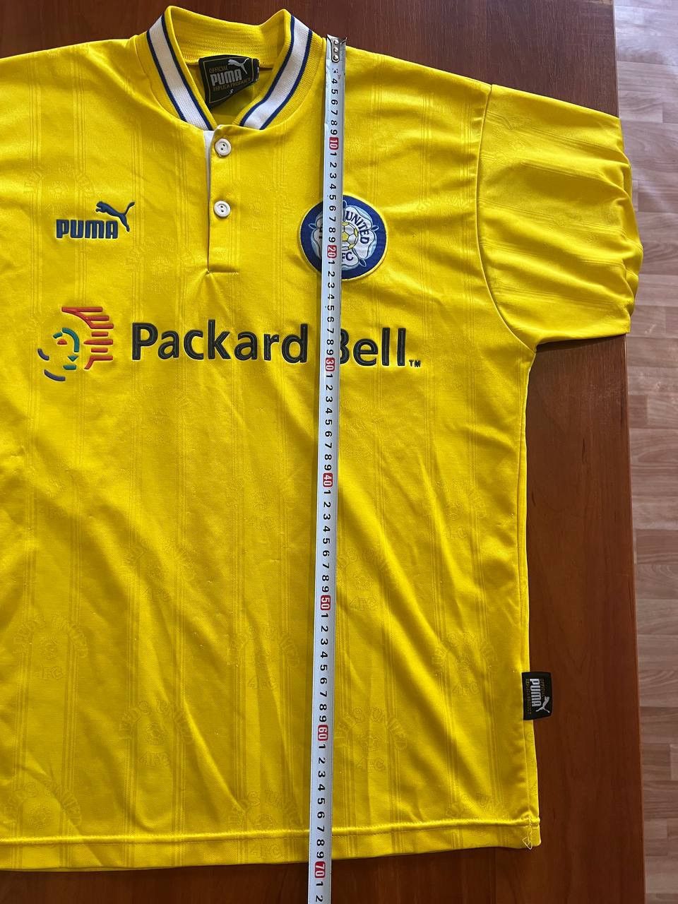 Puma 1997/98 LEEDS UNITED HOME SOCCER JERSEY FOOTBALL SHIRT SZ S Size US S / EU 44-46 / 1 - 16 Thumbnail