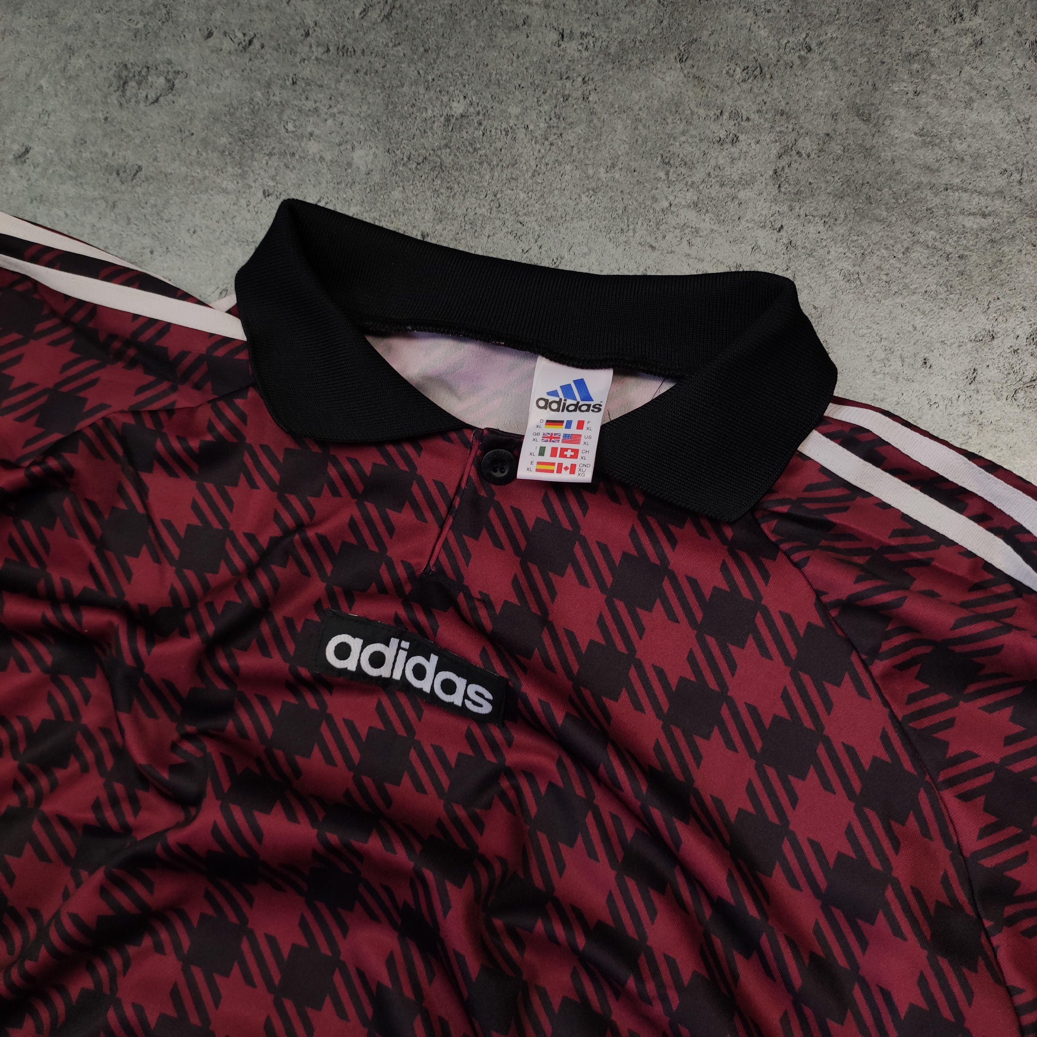 Adidas Vintage RARE Retro 90s Adidas Football Goalkeeper Jersey Size US XL / EU 56 / 4 - 4 Thumbnail