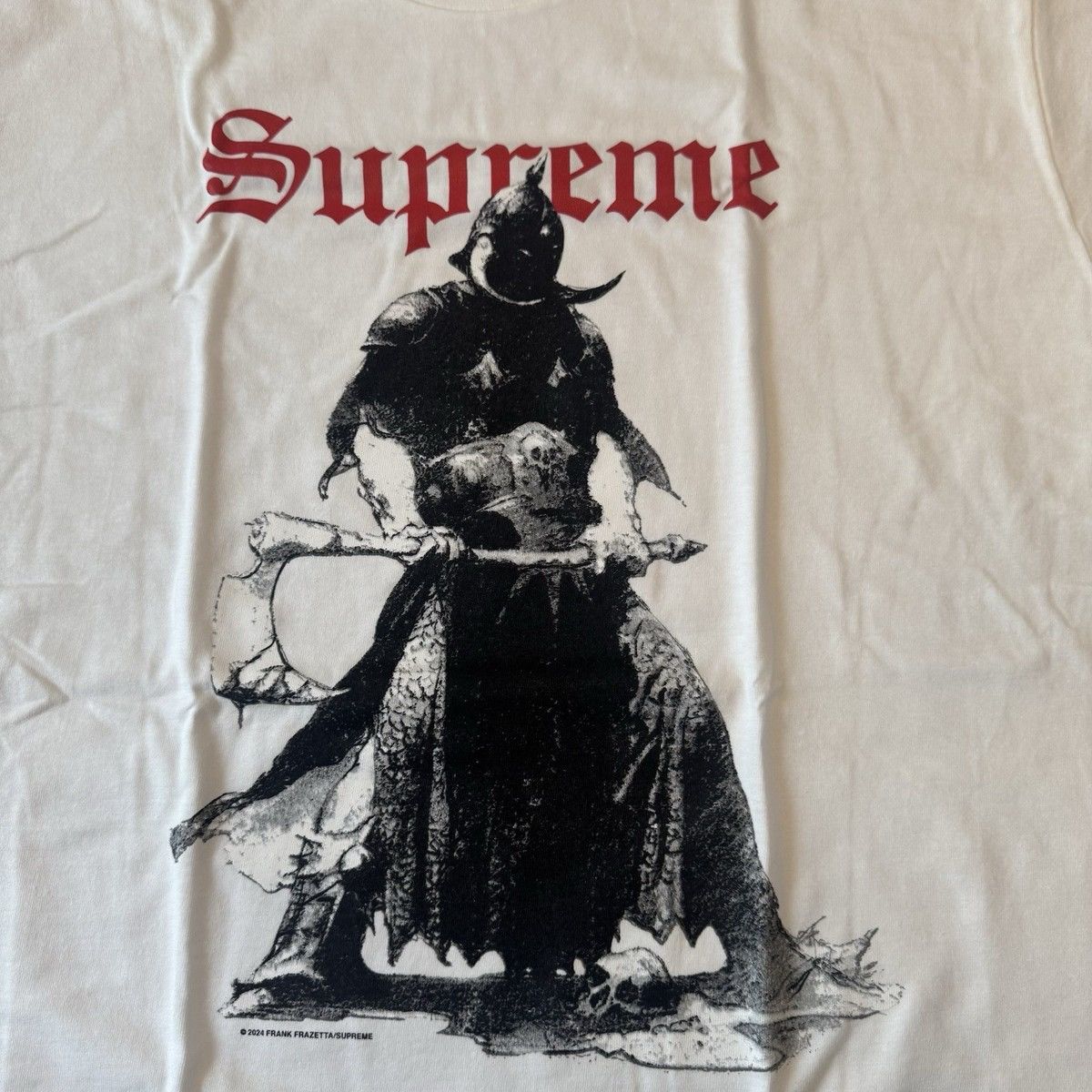 Supreme Supreme x Frank Frazetta Destruction Tee Size US XL / EU 56 / 4 - 2 Thumbnail