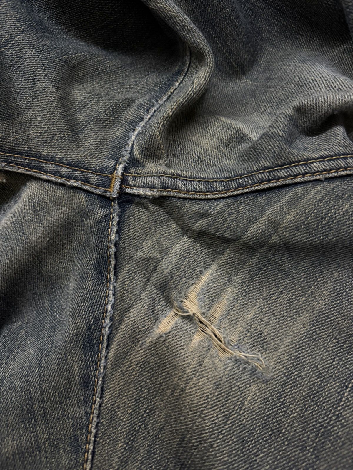 Edwin Vintage EDWIN 403 Japan Denim Jeans | Relaxed Straight | W34 Size US 34 / EU 50 - 15 Thumbnail