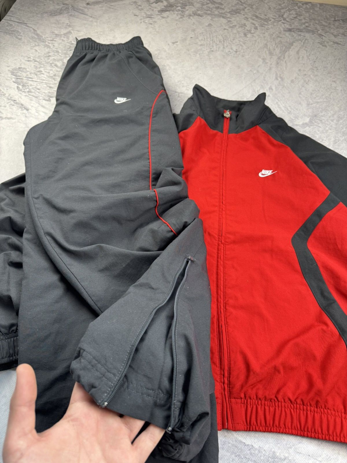 Nike × Vintage NIKE VINTAGE OVERSIZE DRIL TRACK SUIT Y2k Size US M / EU 48-50 / 2 - 5 Thumbnail