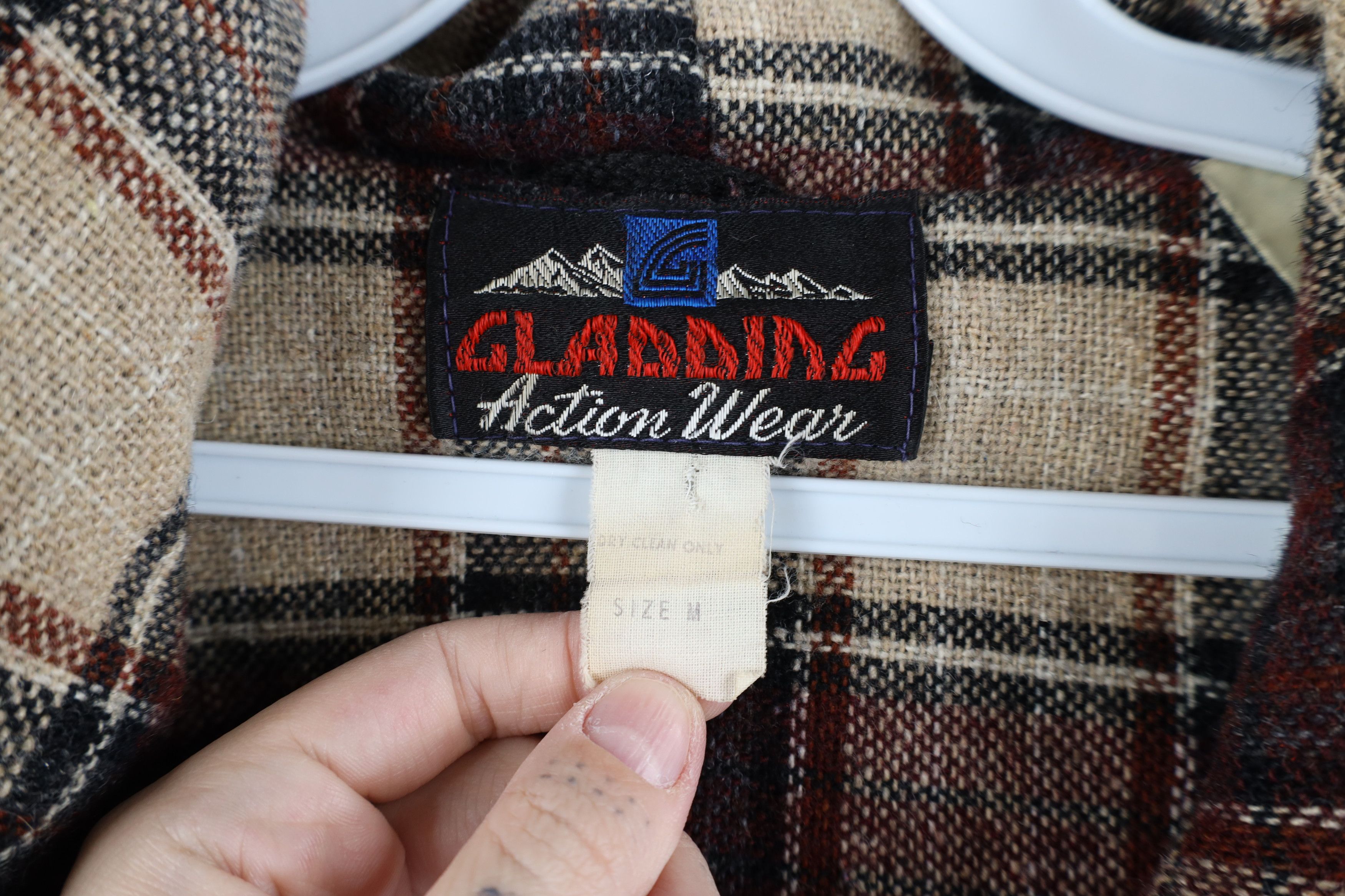 Vintage Vintage 70s Streetwear Wool Tweed Lined Hooded Parka Jacket Size US M / EU 48-50 / 2 - 9 Thumbnail