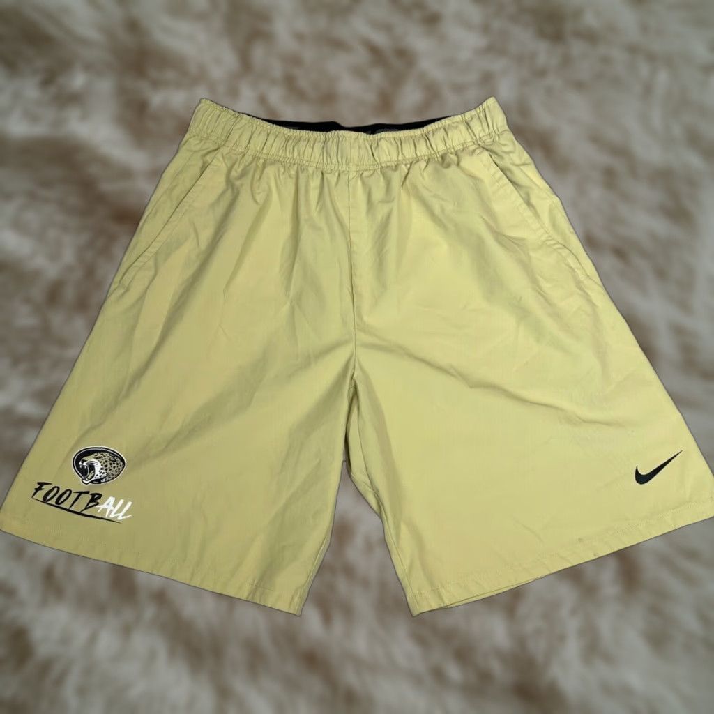 Nike Nike Womens Athletic Shorts Shirt? Jacksonville Jaguars Beige M Size 32" / US 10 / IT 46 - 1 Thumbnail