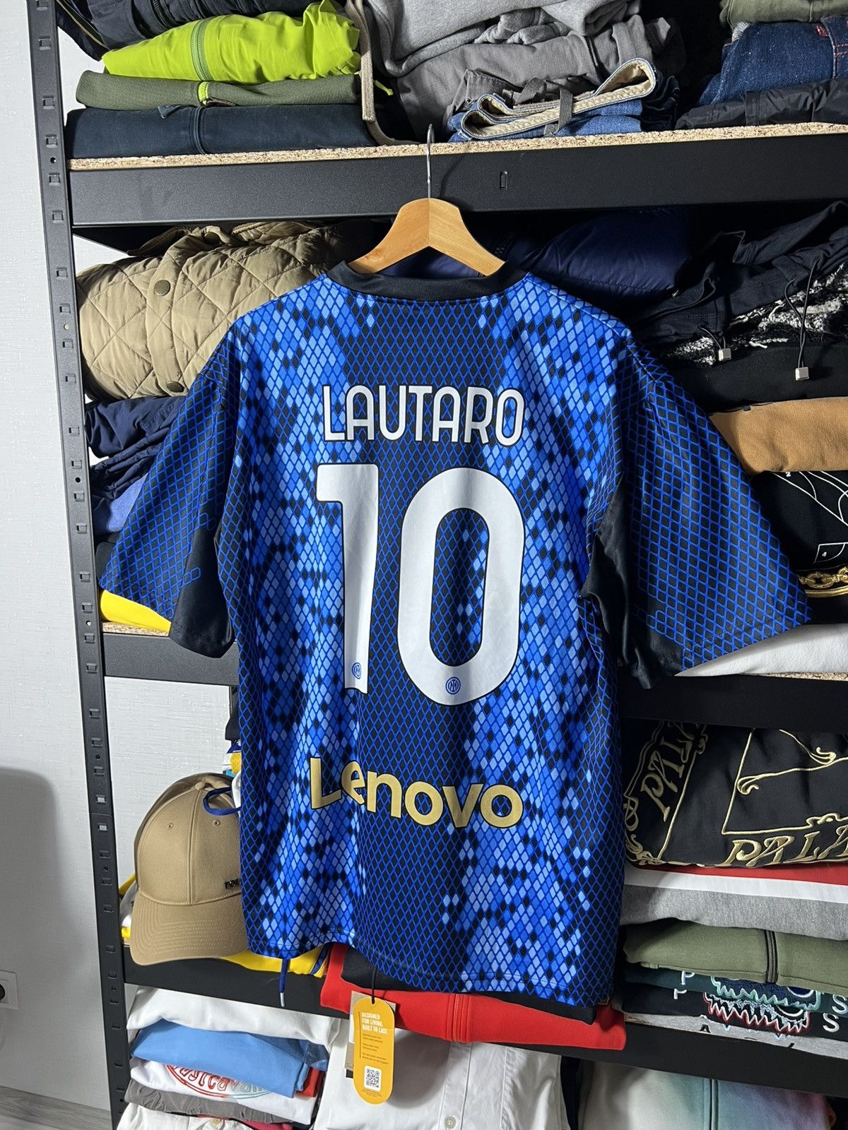 Other ⚽️ Vintage Inter Milan Home Jersey — Lautaro #10 Size US XL / EU 56 / 4 - 2 Thumbnail
