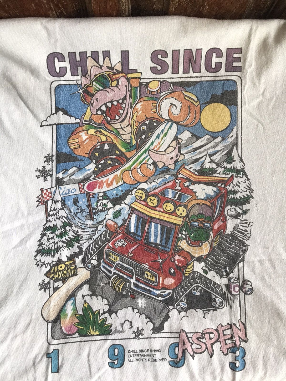 Vintage Vintage Chill Since 1993 Aspen John Galt Size US L / EU 52-54 / 3 - 1 Thumbnail