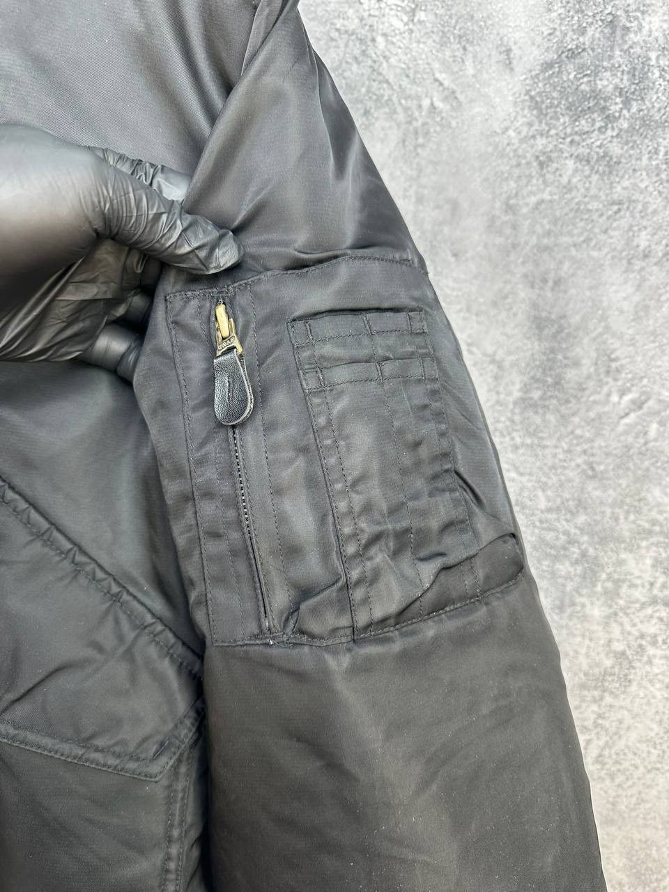 Alpha Industries Jacket Flyers USAF MA-1 Bomber Nylon Type CWU-45/P Fur Trim Size US M / EU 48-50 / 2 - 13 Thumbnail