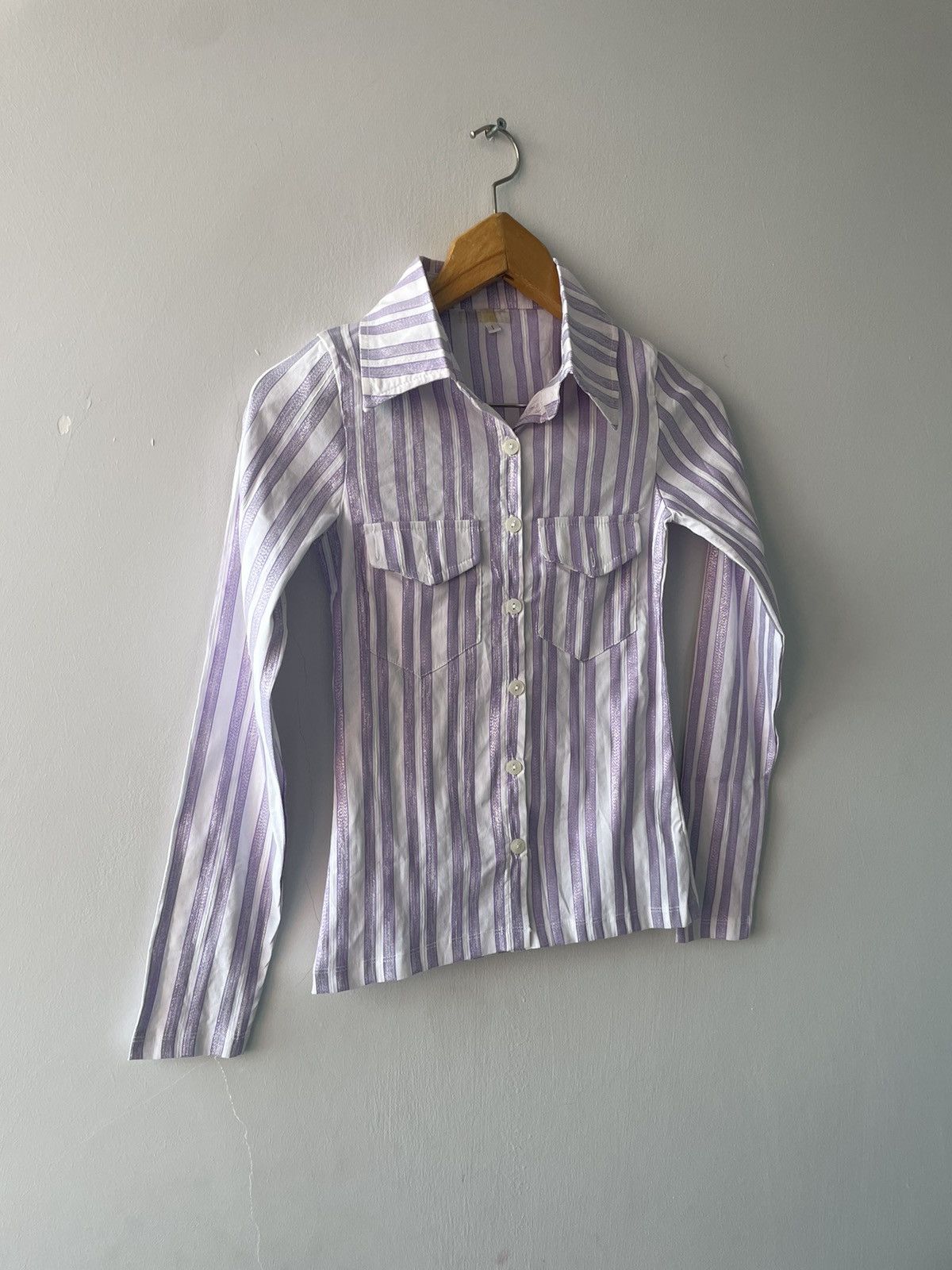 Vintage y2k shirt Size S / US 4 / IT 40 - 4 Thumbnail